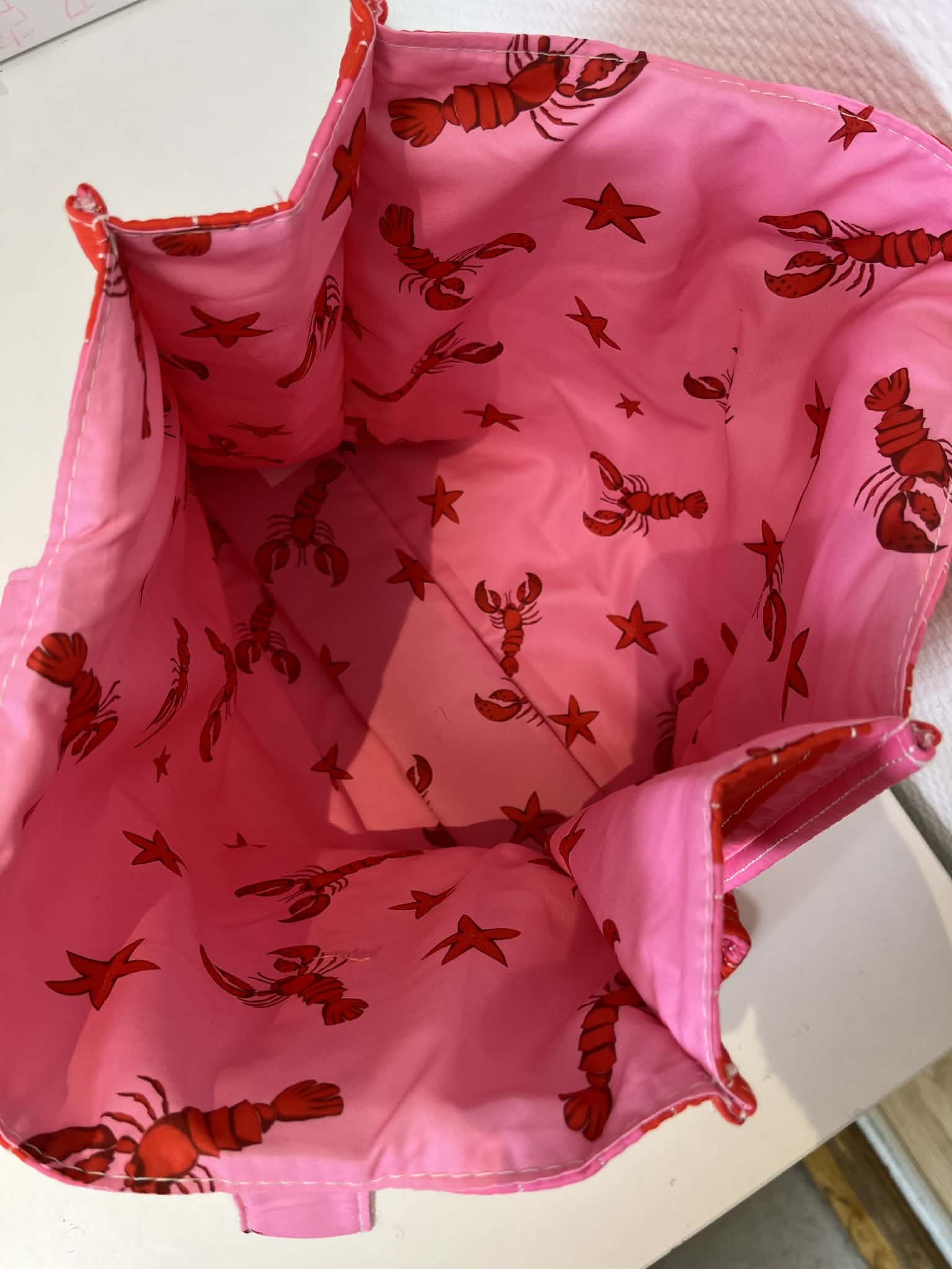 Ciao Bella Big Bag - Röd/Rosa