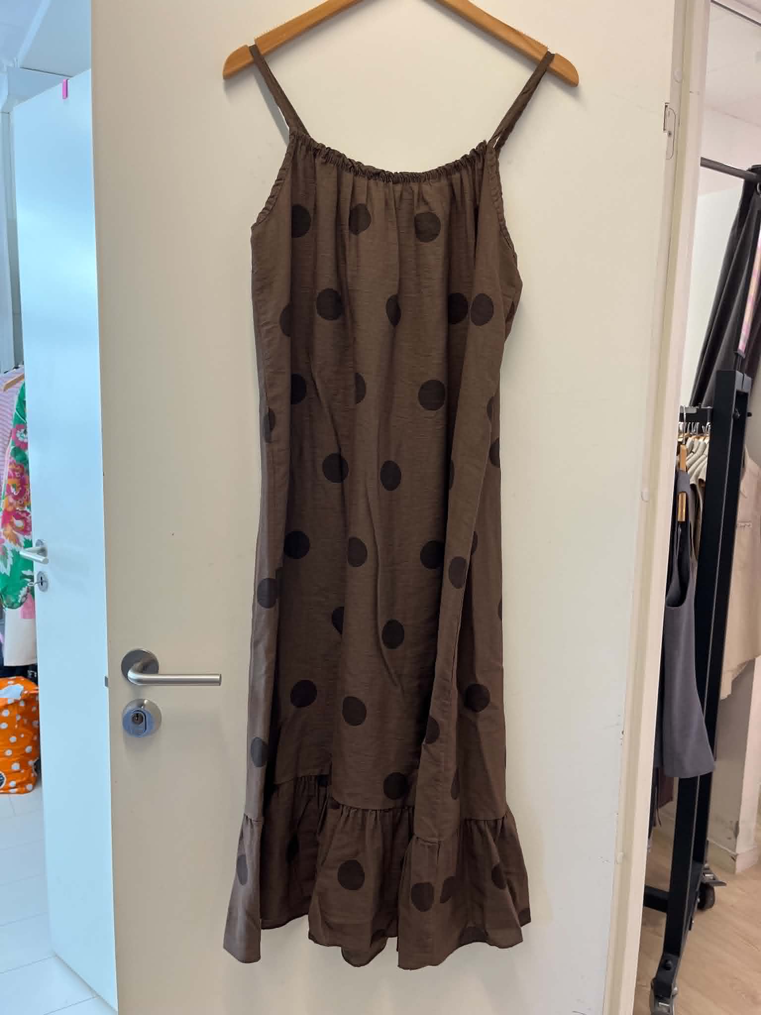 Dot Dress - Dark Brown