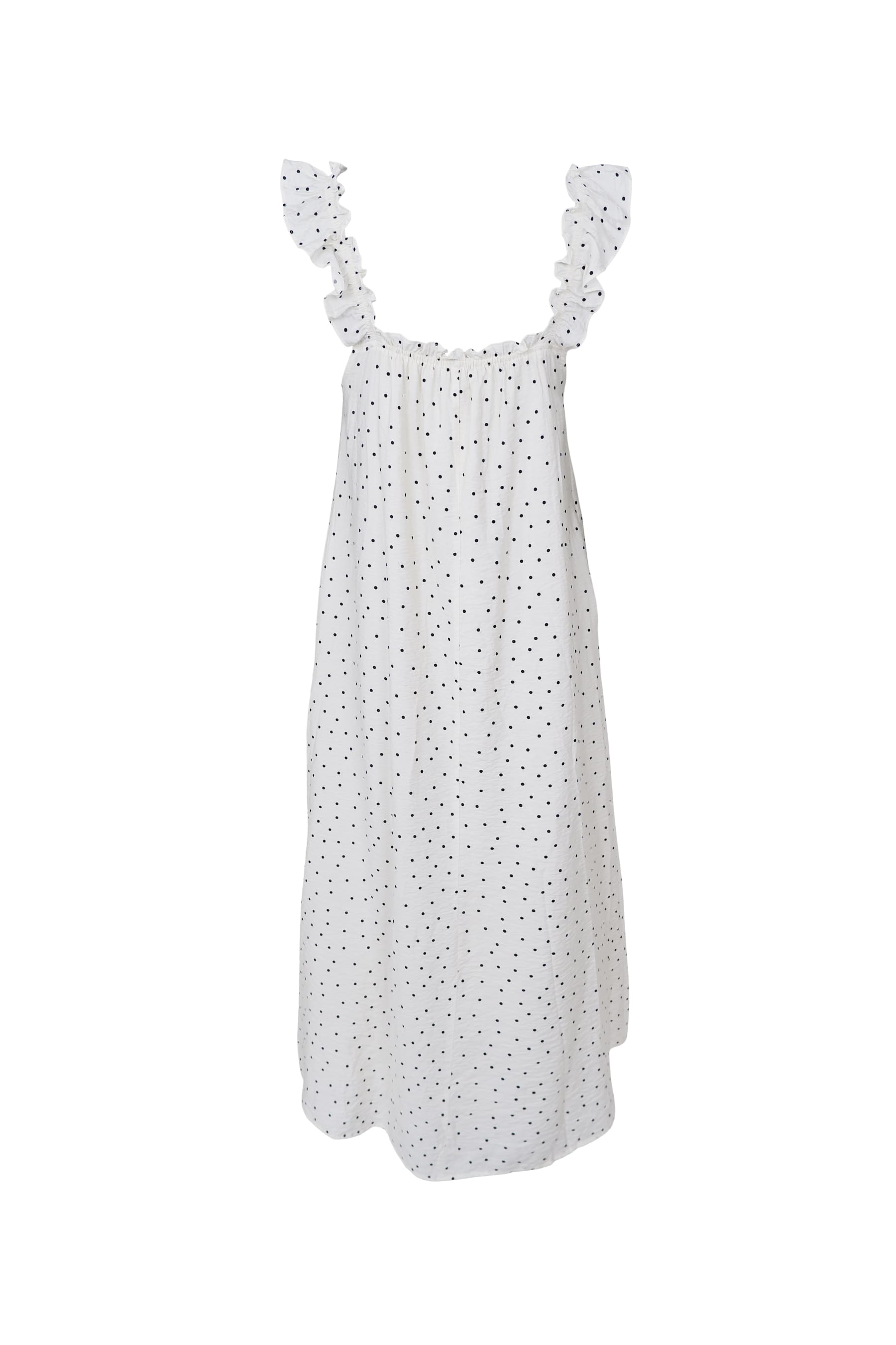 BENEDIKT dress - Off White Dot