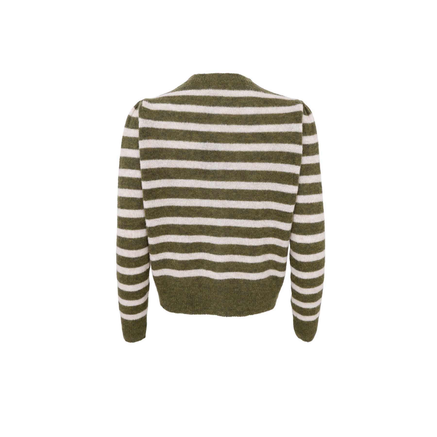 DELL Puff Cardigan - Army