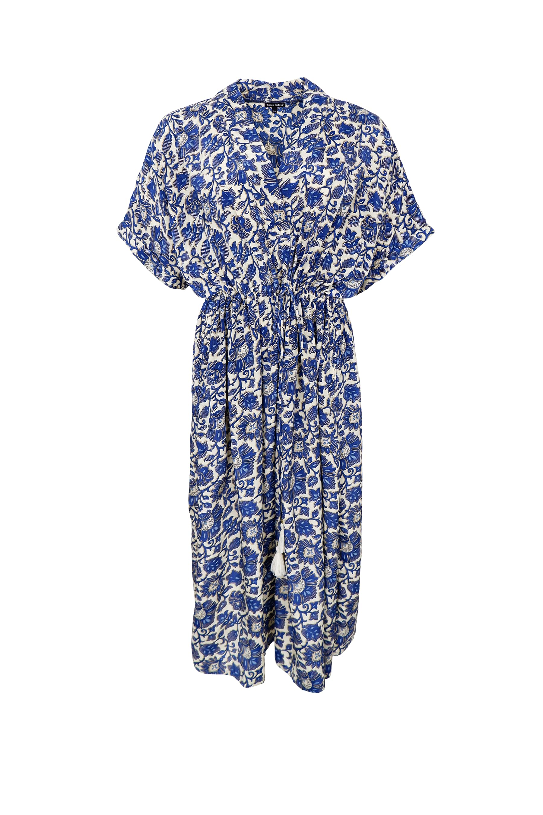 LUNA kaftan tie dress - Royal Blue LIMITED