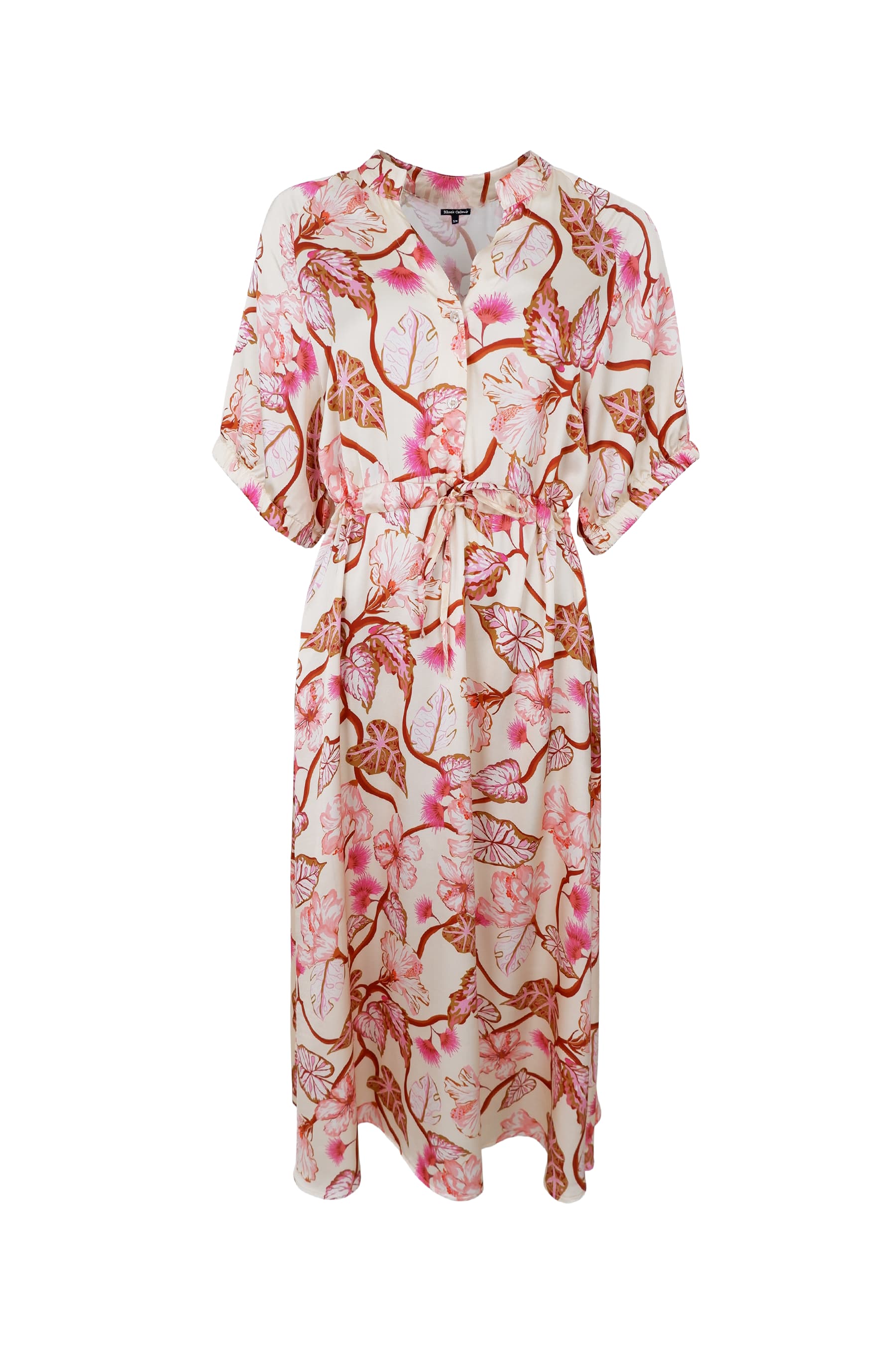 Zelene Raglan Dress - Coral