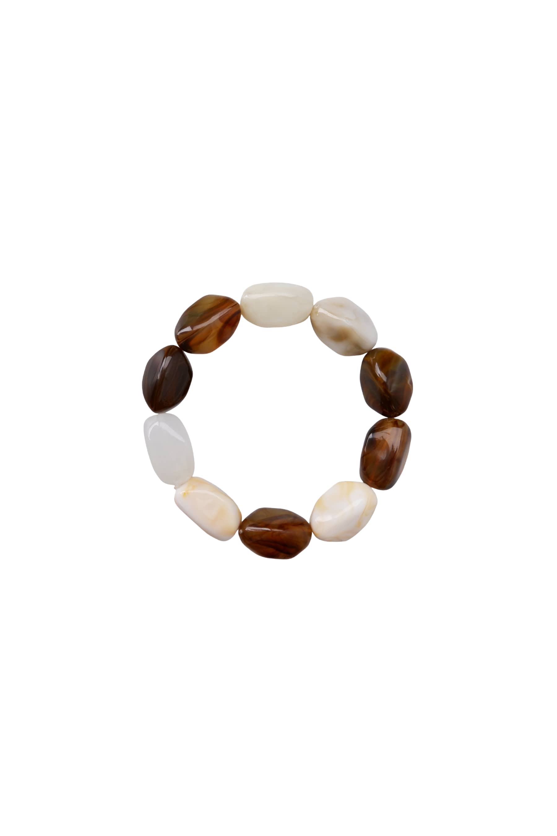 NILU armband - Coffee Leo