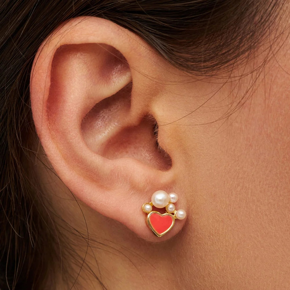 Bouquet Dream örhänge 1 st - Guldpläterad