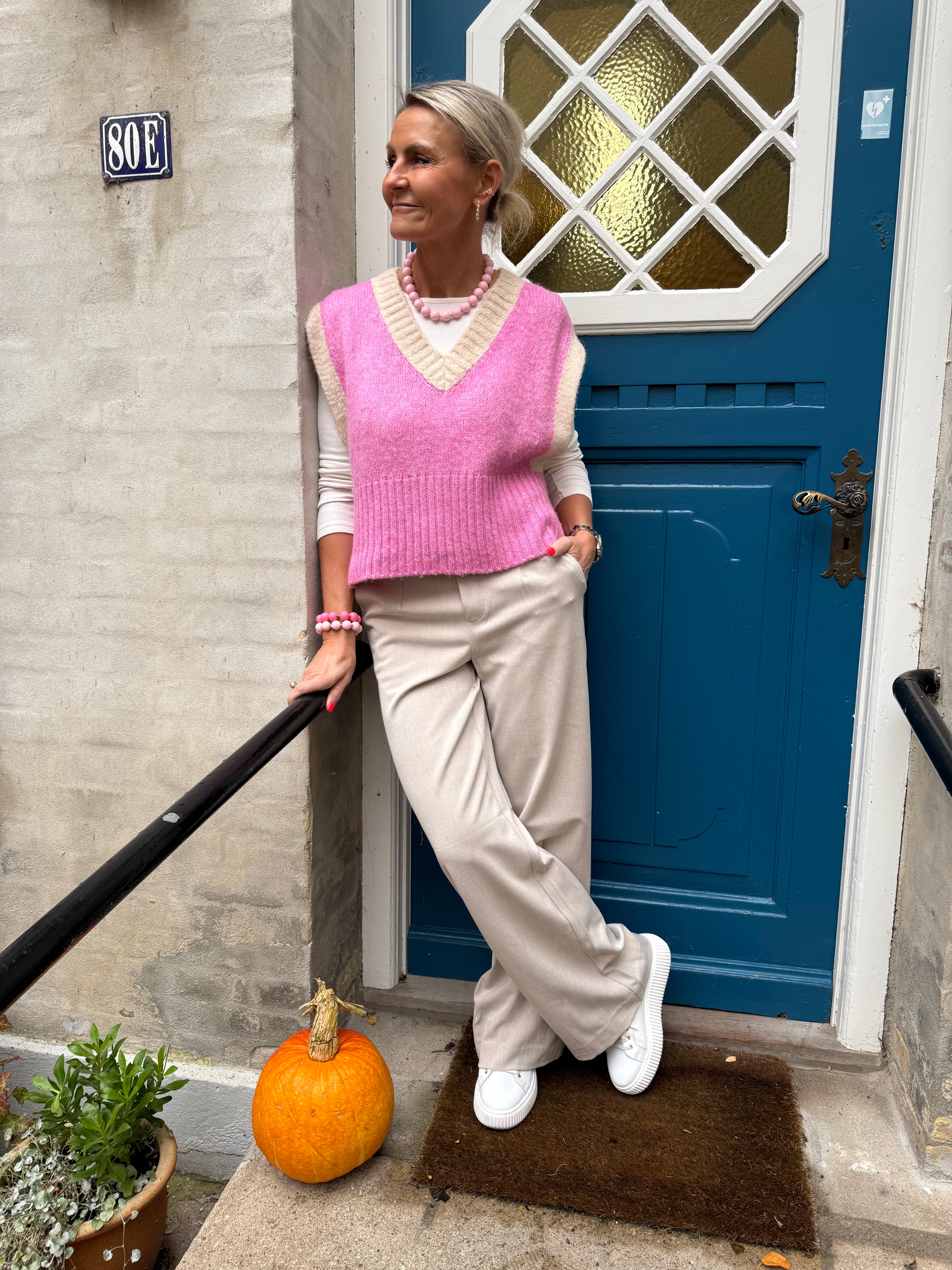 Lisa WIDE byxa - Humus Melange