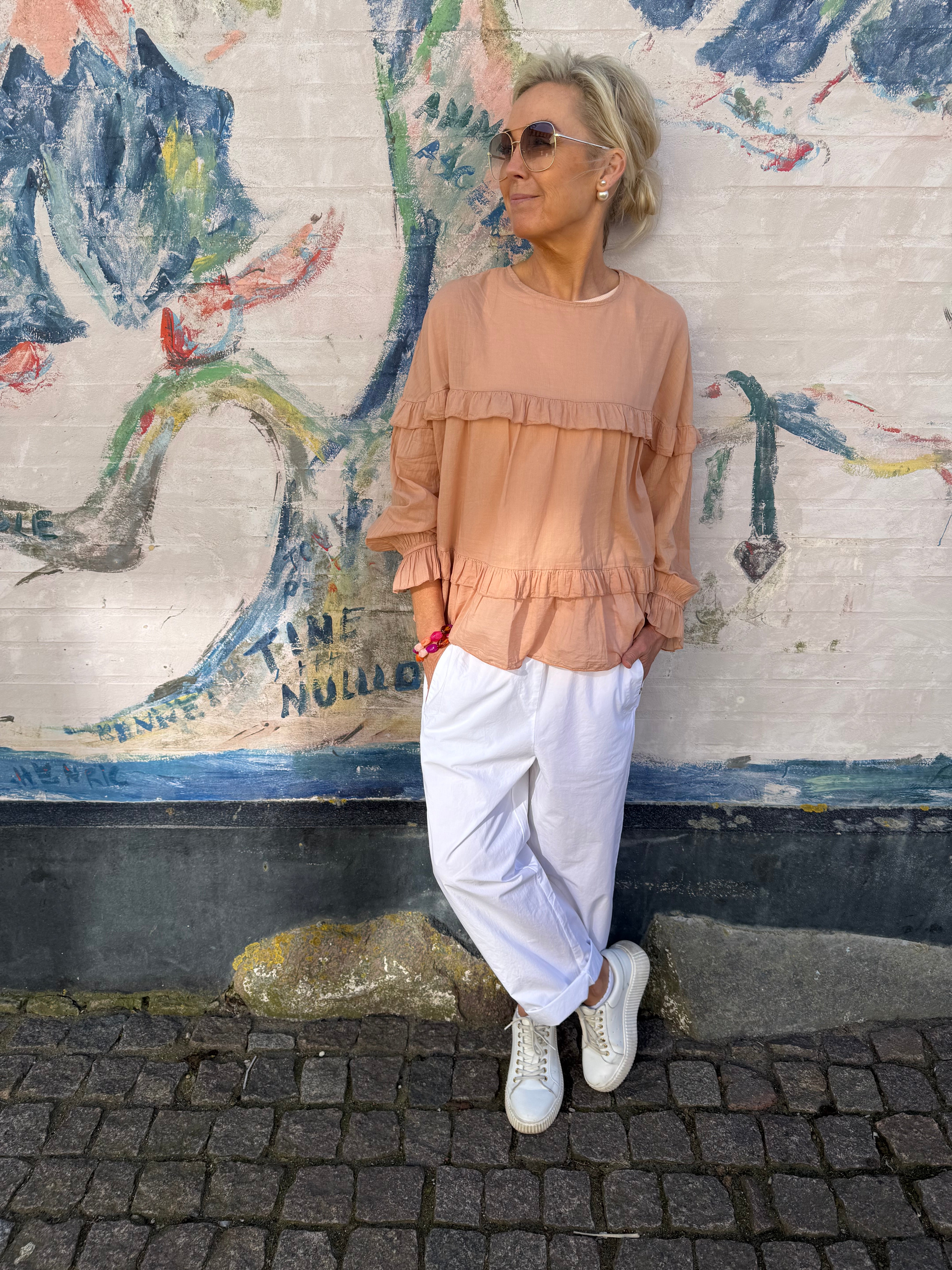Gina Pants - Optical White