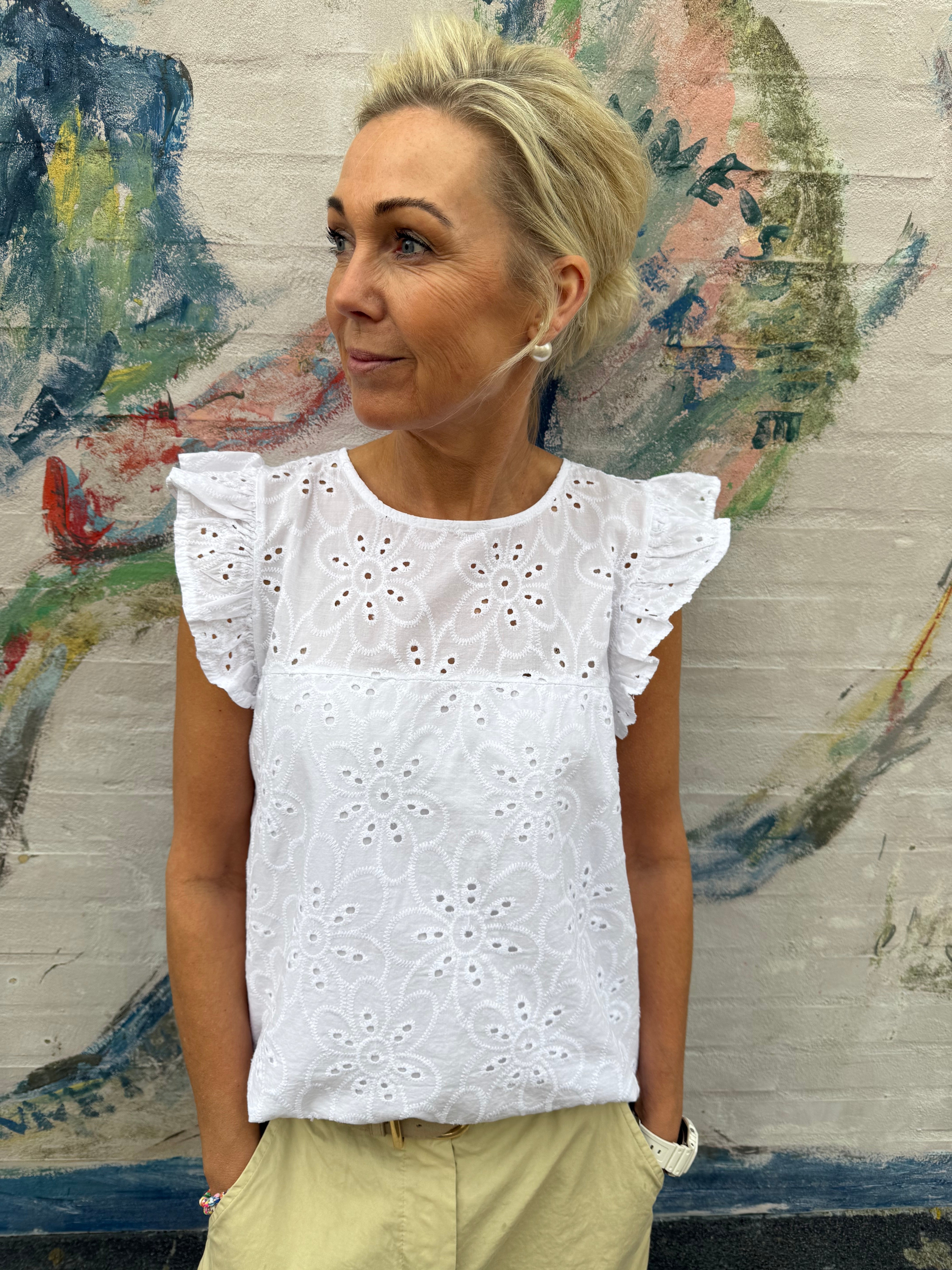 Angie Top - White