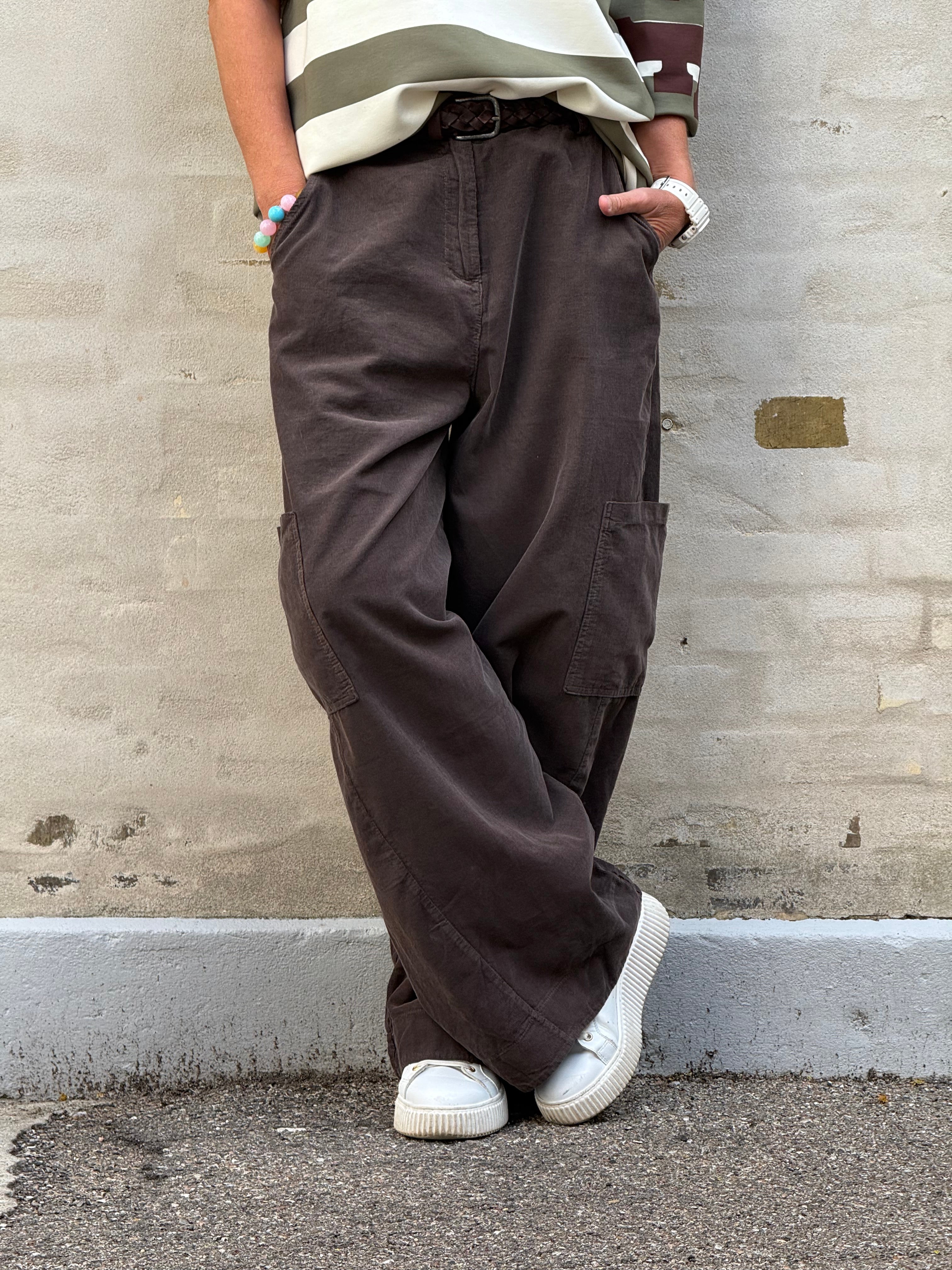 Corduroy Pants - Brown