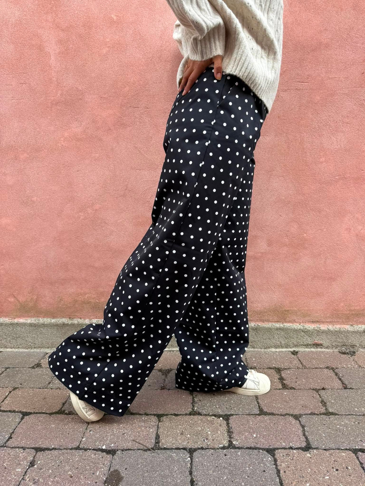 Malba Dot Pants - Black