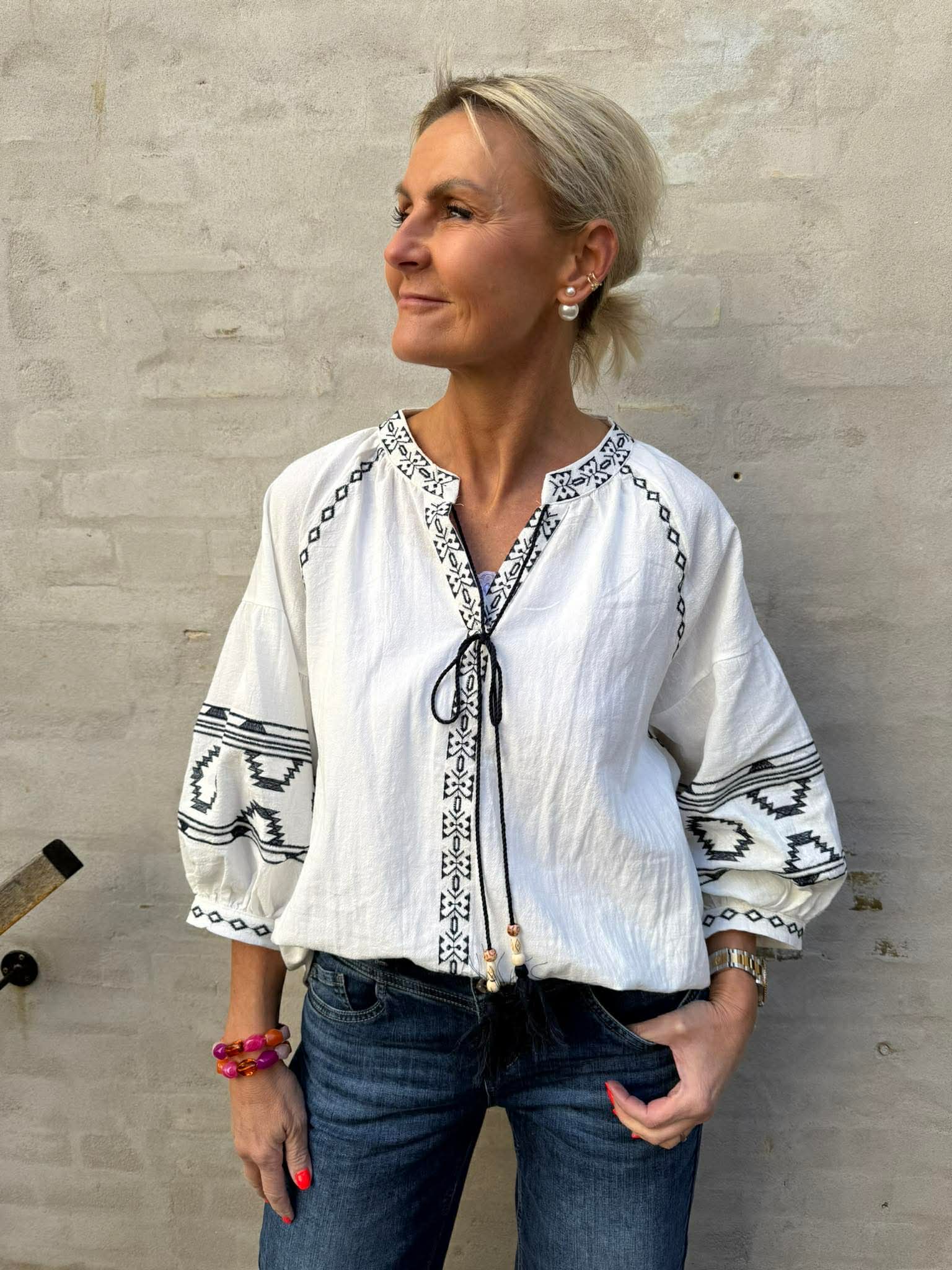 Nillou Blouse - White