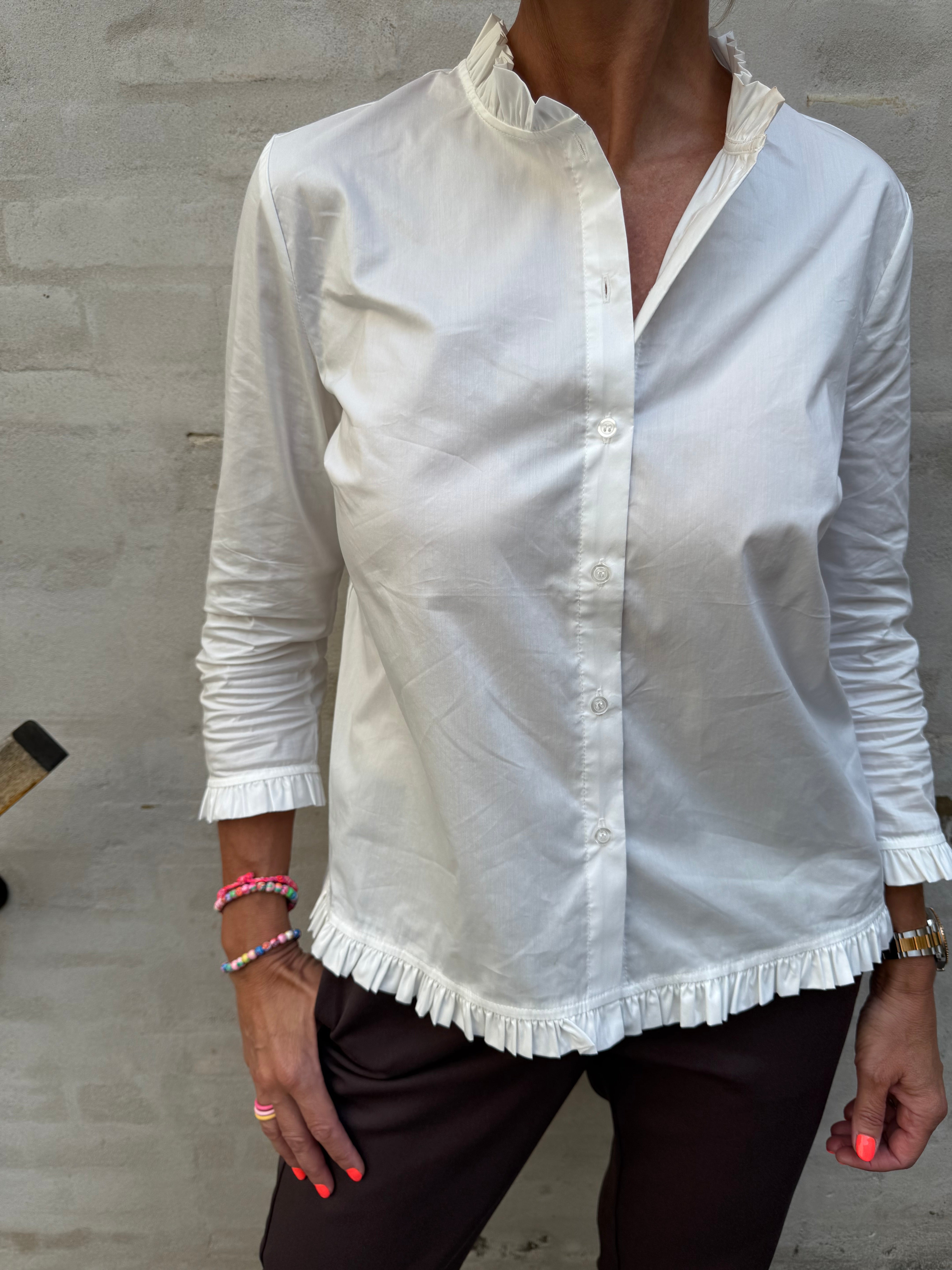 Kiea Antoinette Skjorta - Spring Gardenia