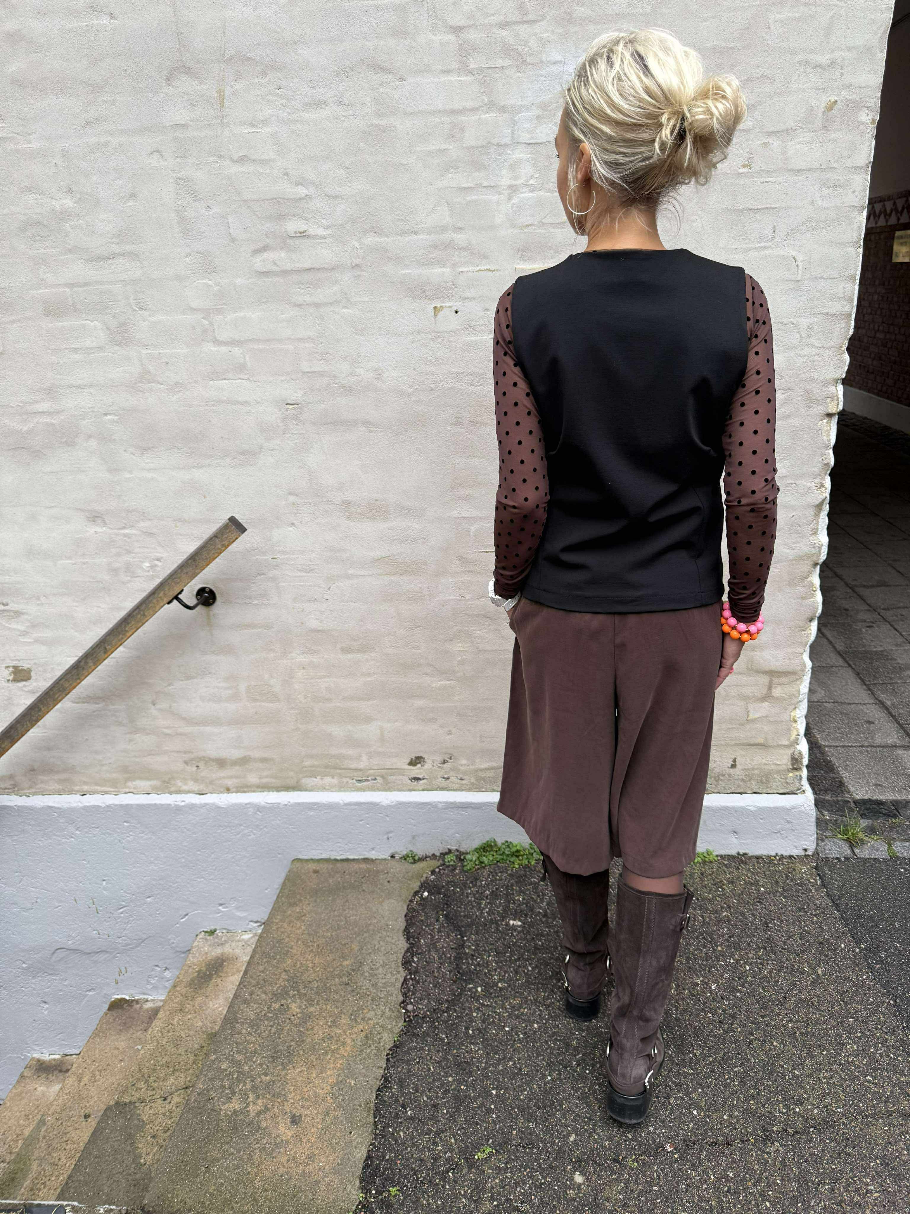 CASBA långa shorts - Kaffe