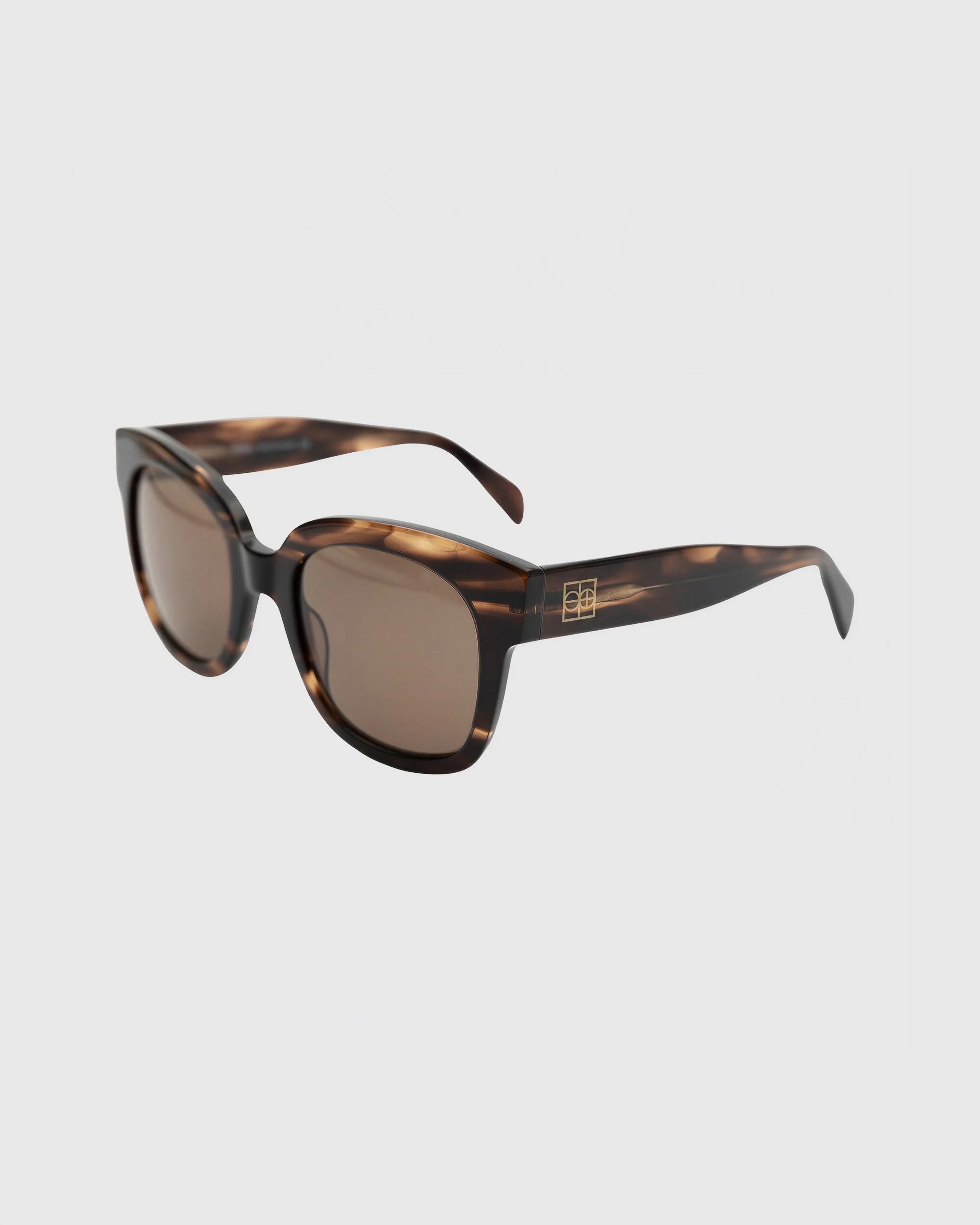 Chloe dark brown - Sunglasses