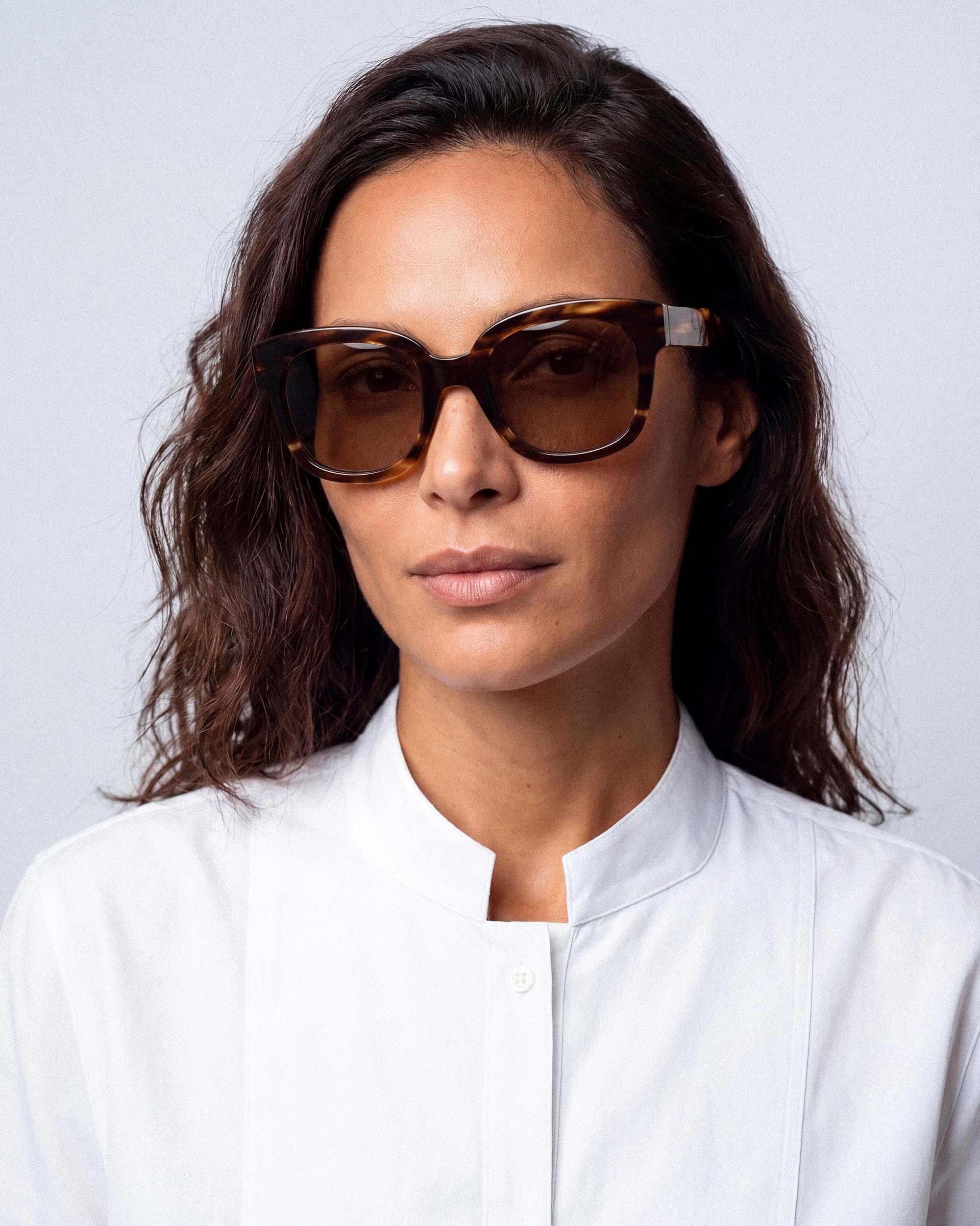 Chloe dark brown - Sunglasses