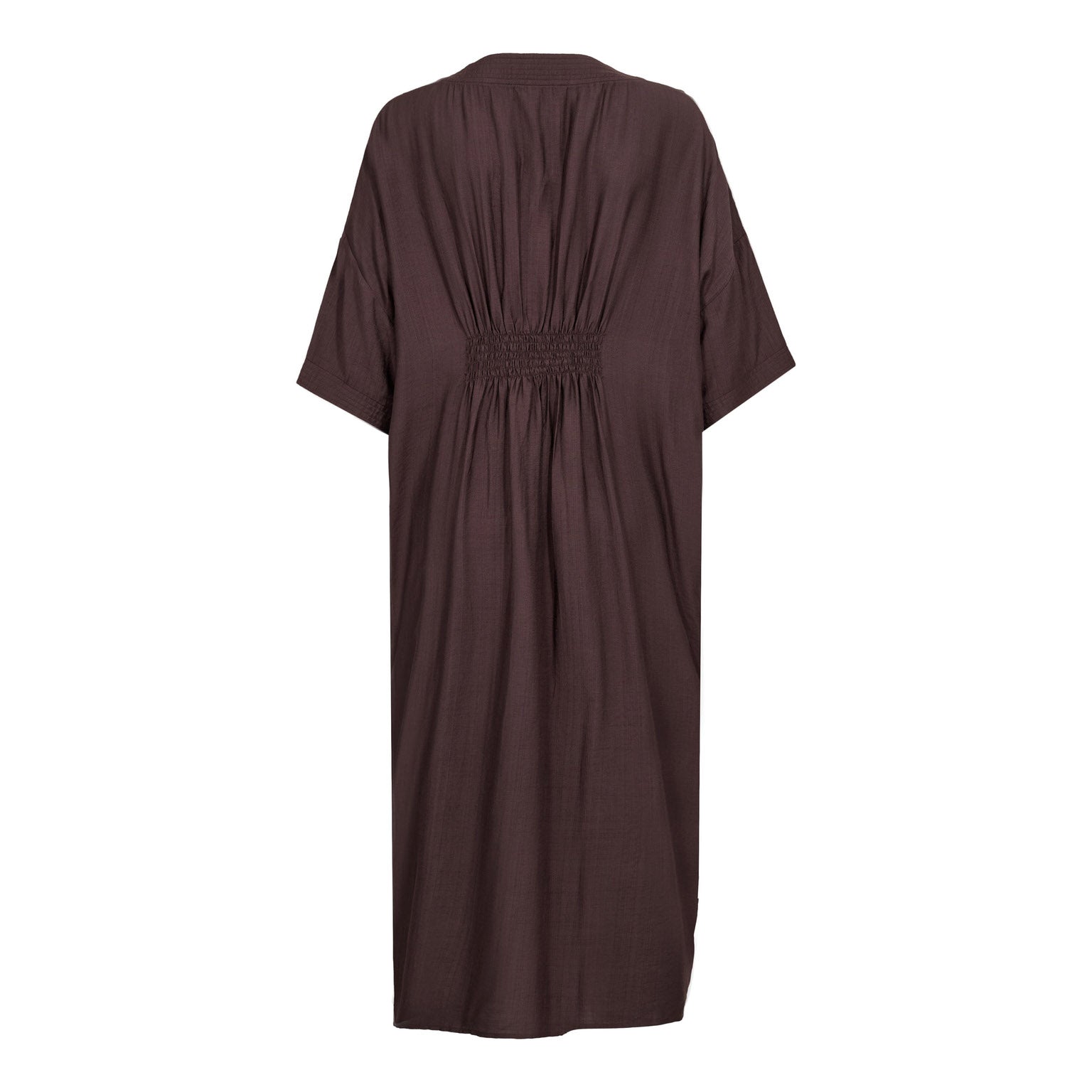 HeraCC Tunic V-Dress - Dark Brown