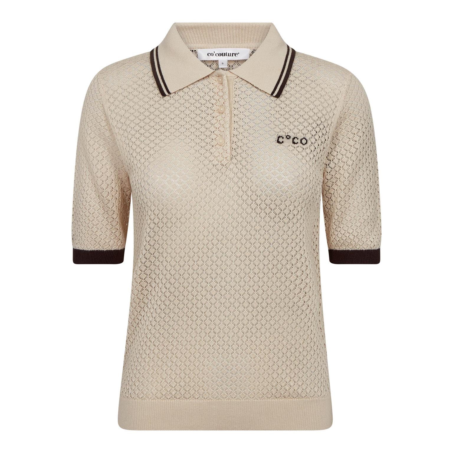 LueCC Pointelle Polo Knit - Ben