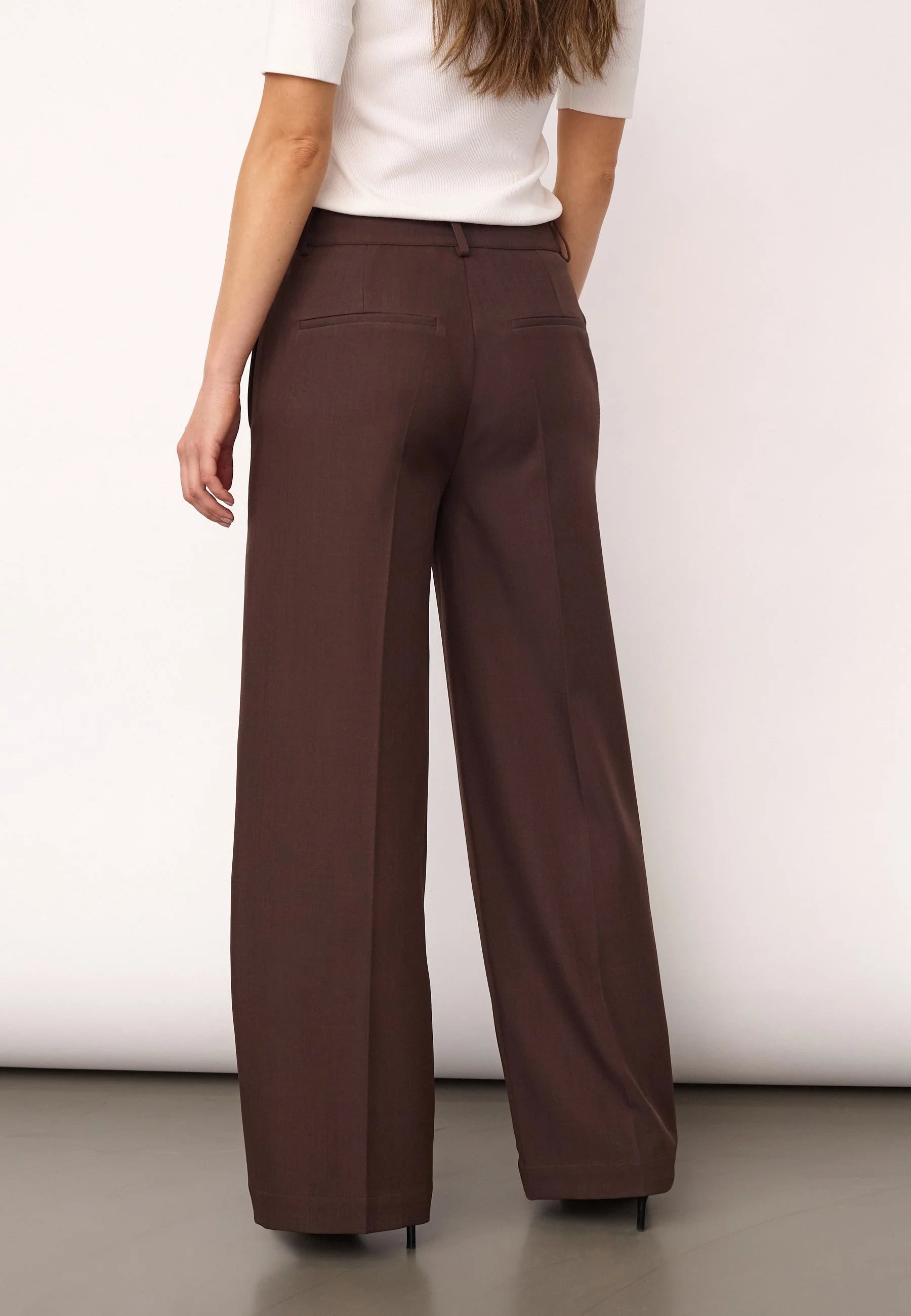 LunaCC Wide Pant - Dark Brown