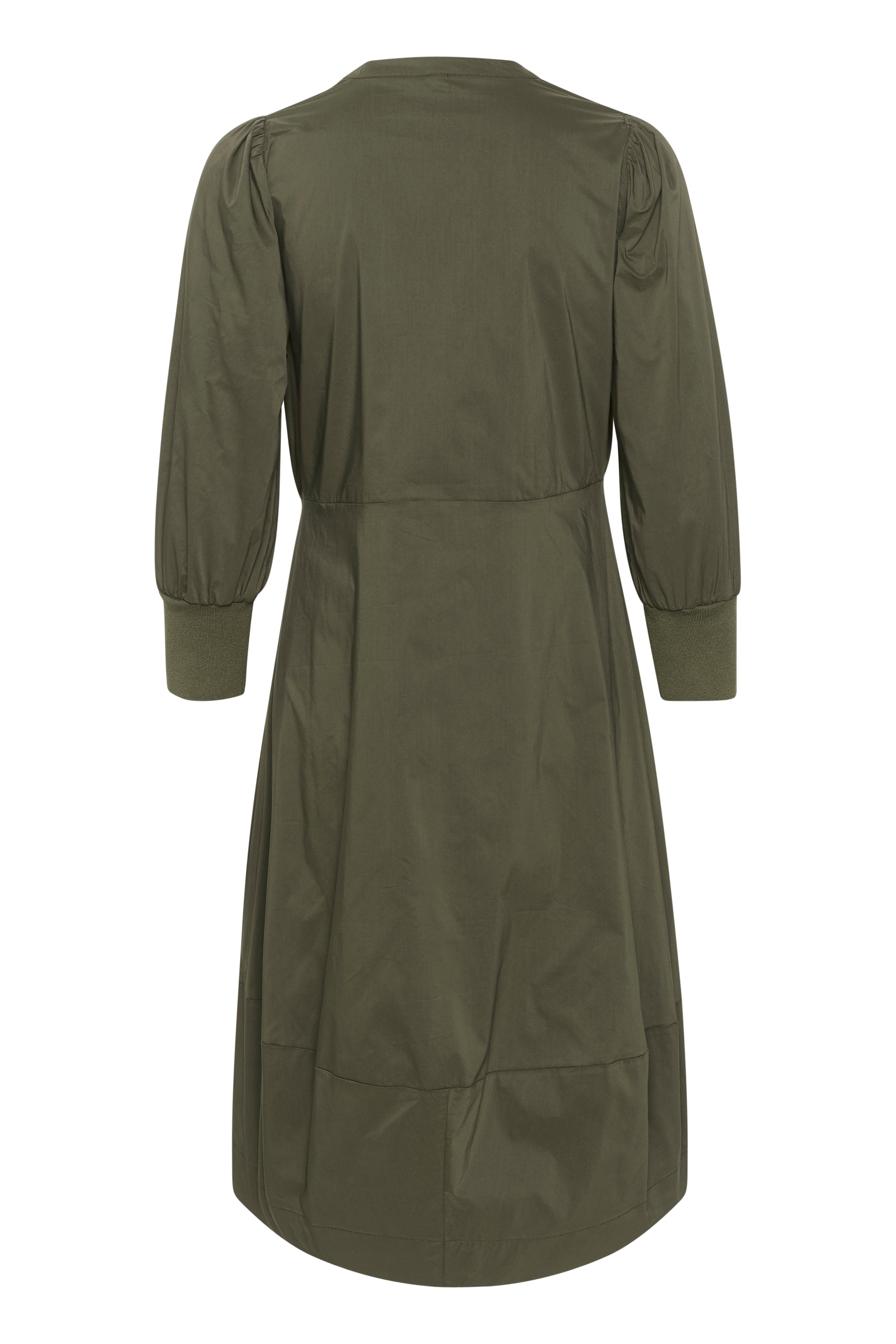 Antoinett 3/4 Sleeve Dress - Burnt Olive