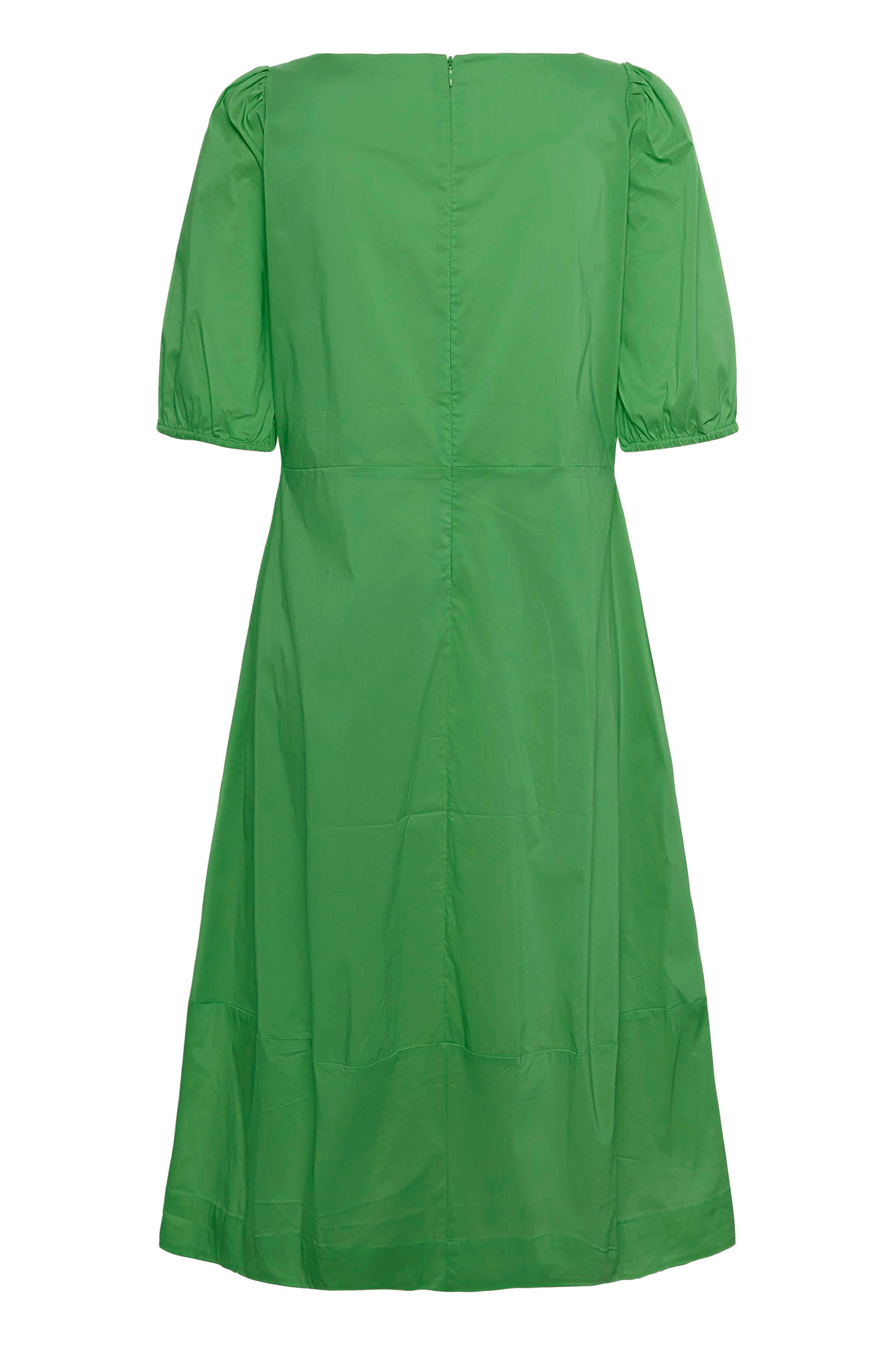 Antoinett SS Placket Dress - Mint Green