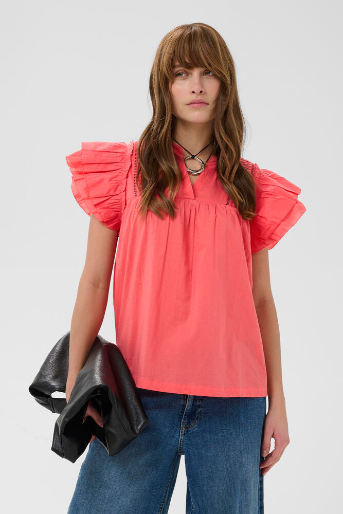 Catinka Blouse - Sugar Coral
