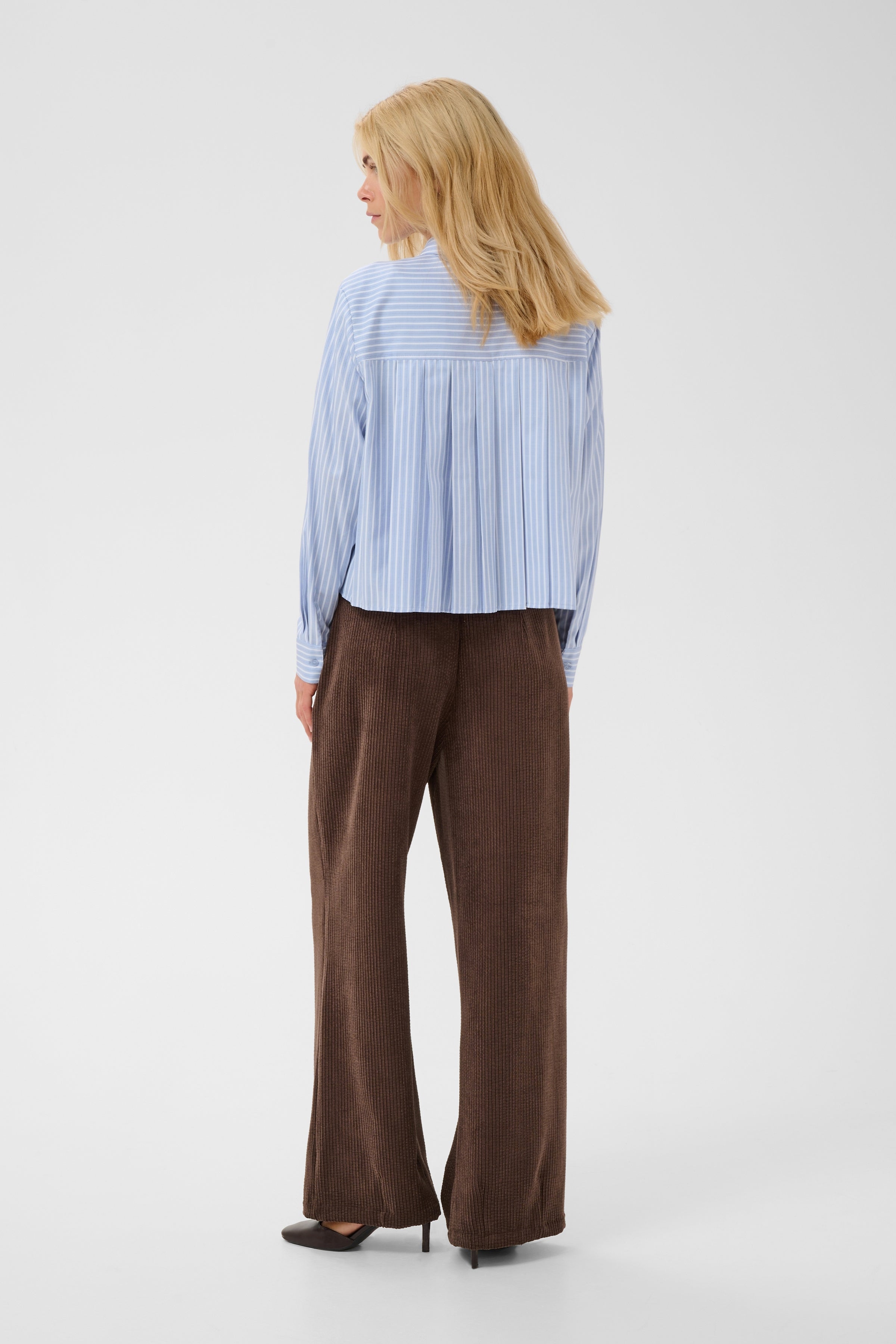 Manga Shirt - Blue/White Stripe