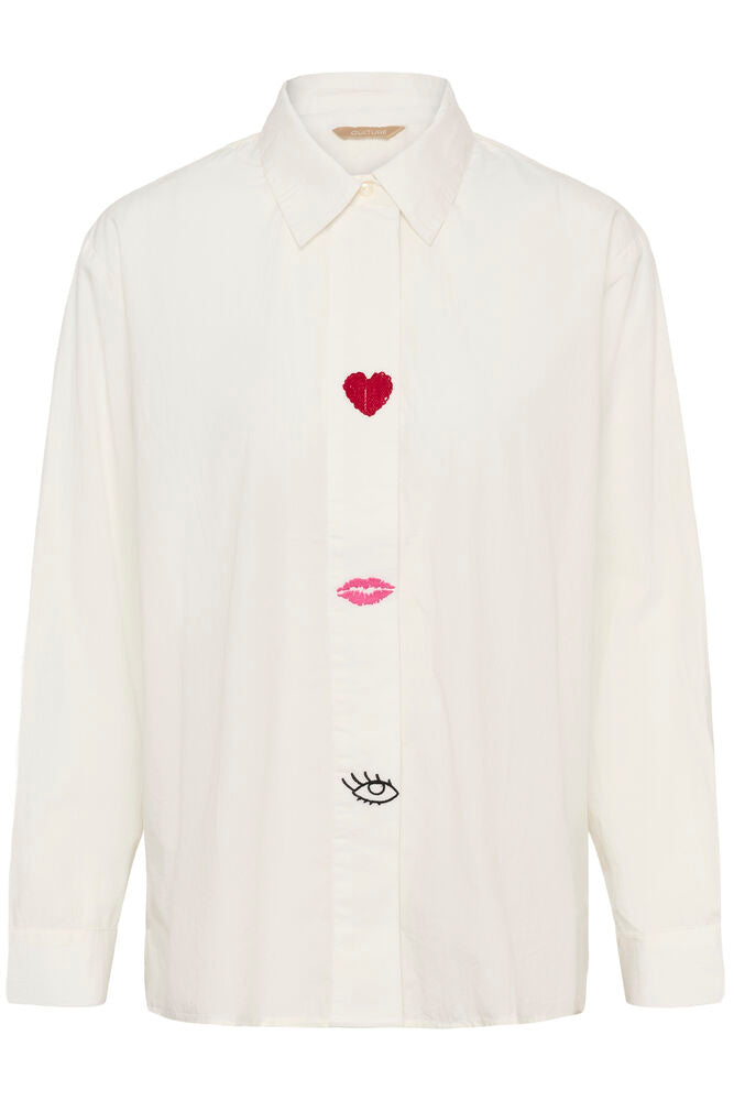 Odette Shirt - Spring Gardenia