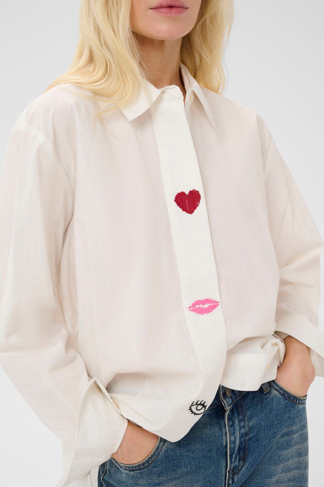 Odette Shirt - Spring Gardenia