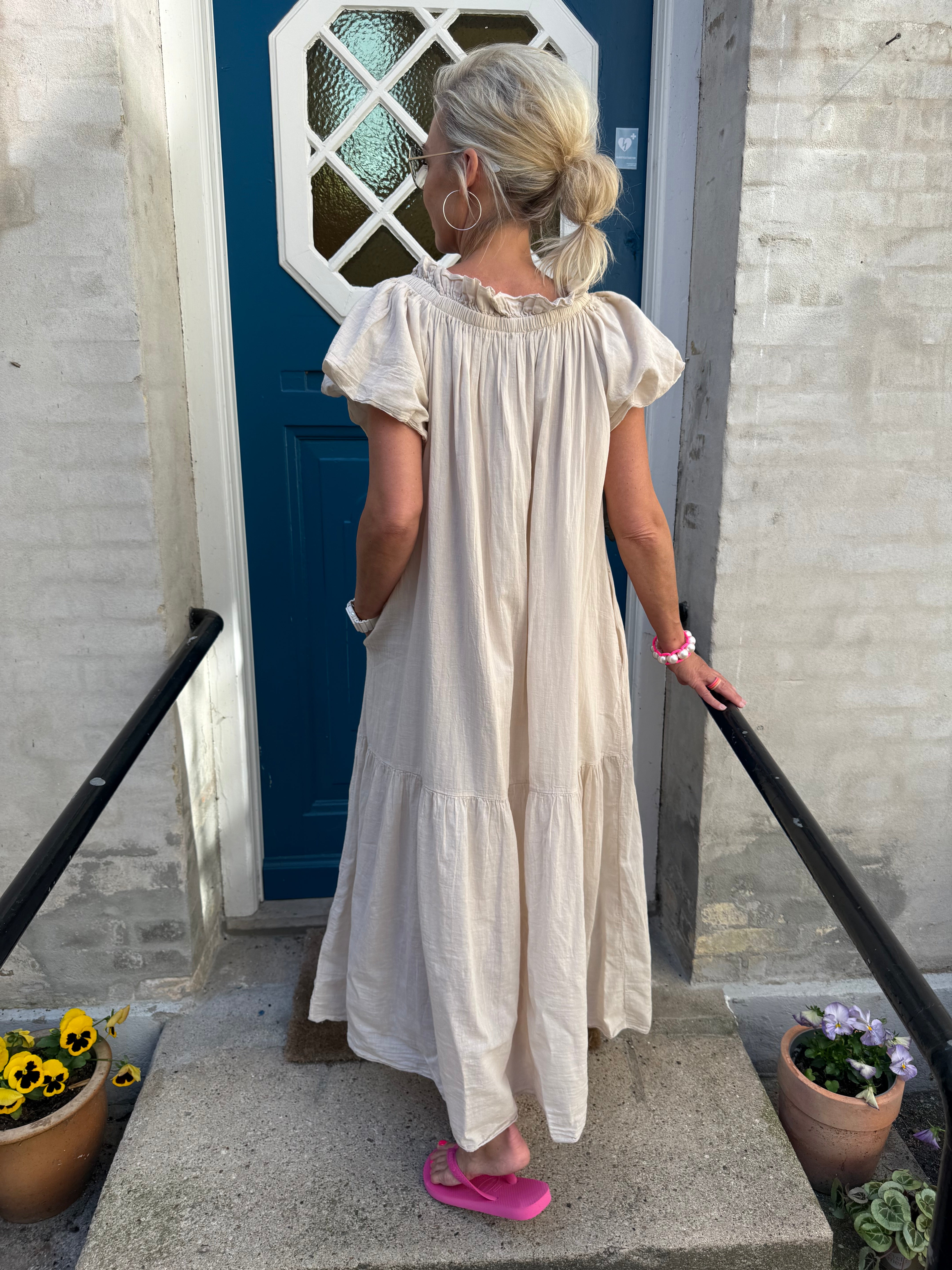 Zenith Dress - Beige