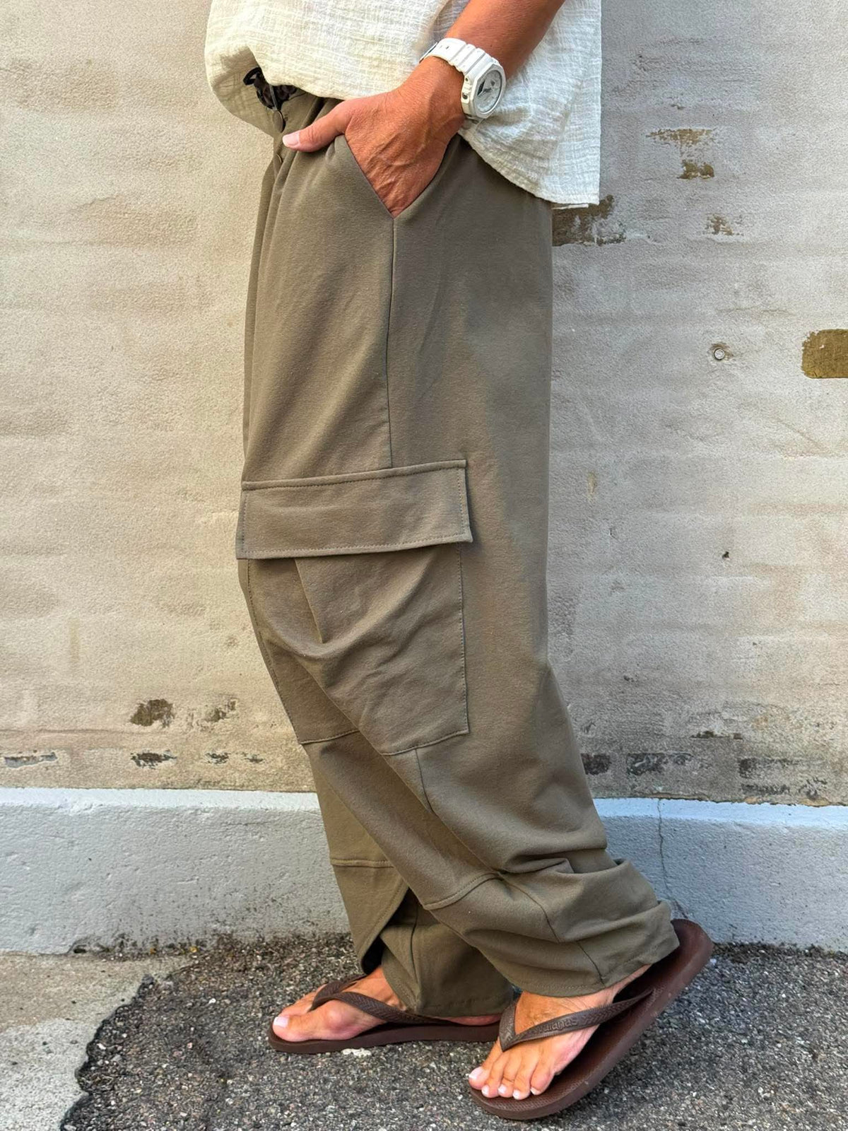 Amalfi Pants - Military
