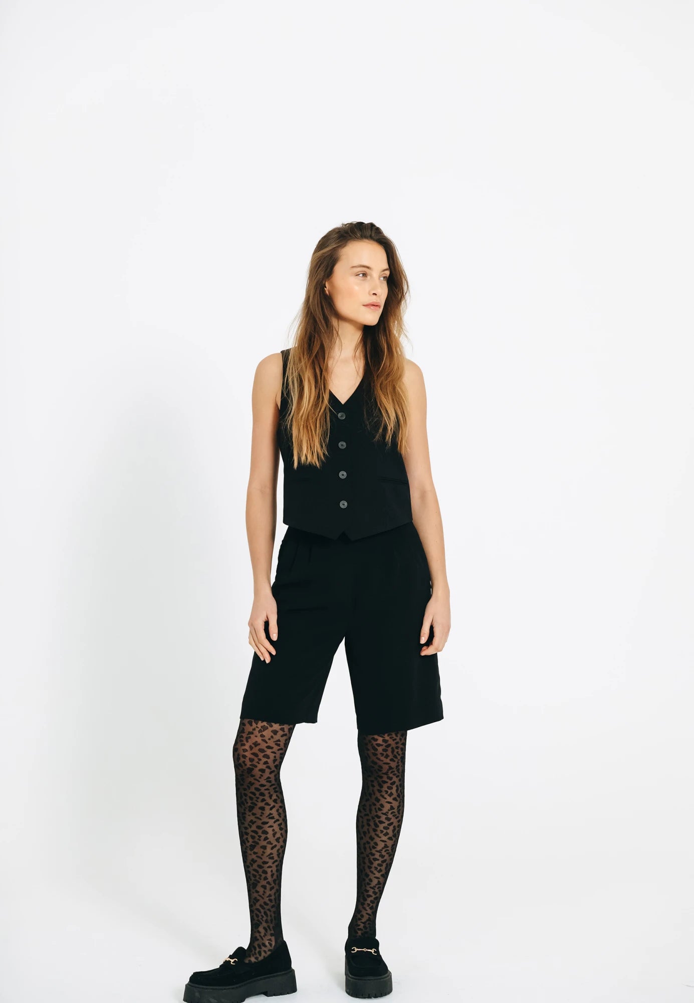 Tights Animal 25 denier - Svart