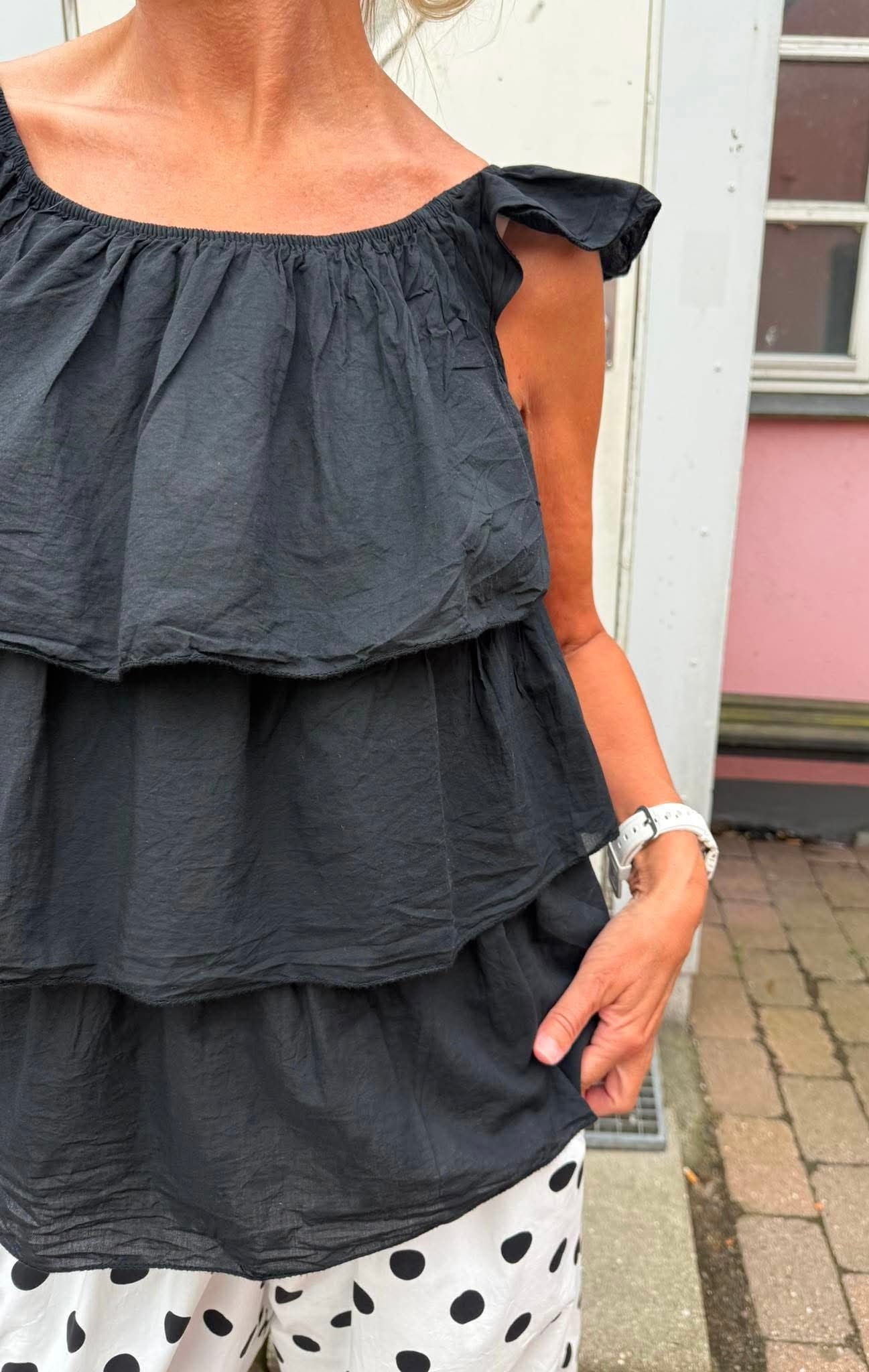 Soffy Topp - Svart