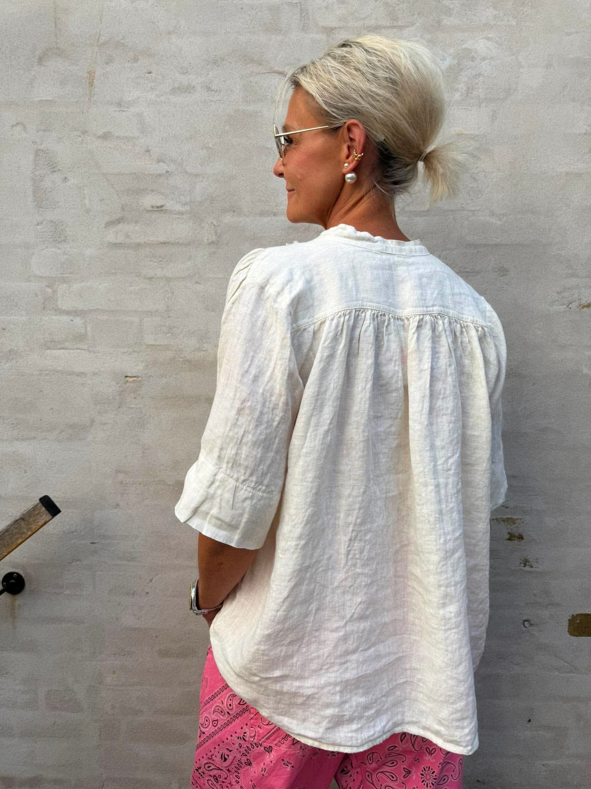 Lino Blouse - Burro