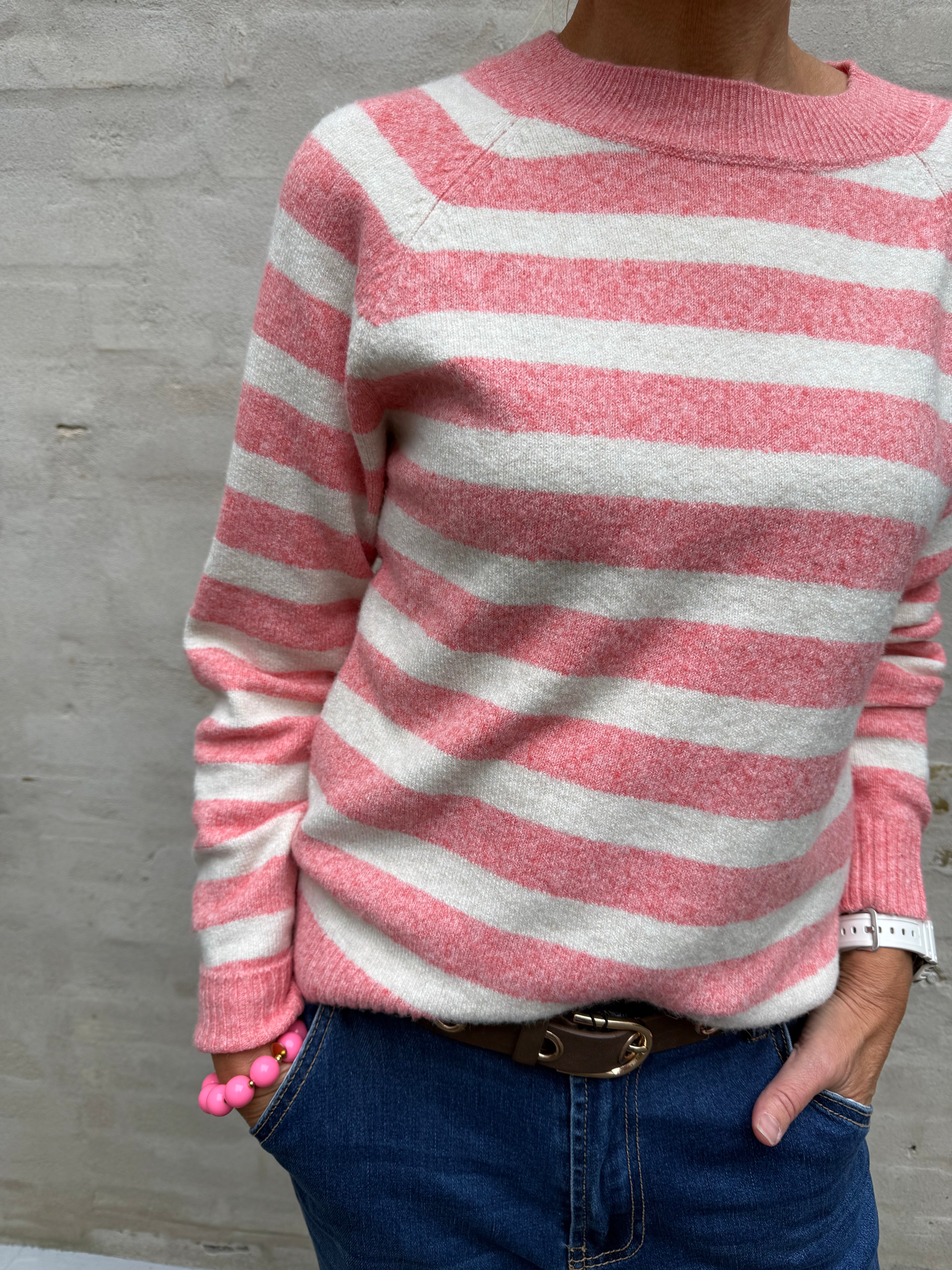 DOFFY O-HALS BLUS - Coral Paradise/BJÖRK