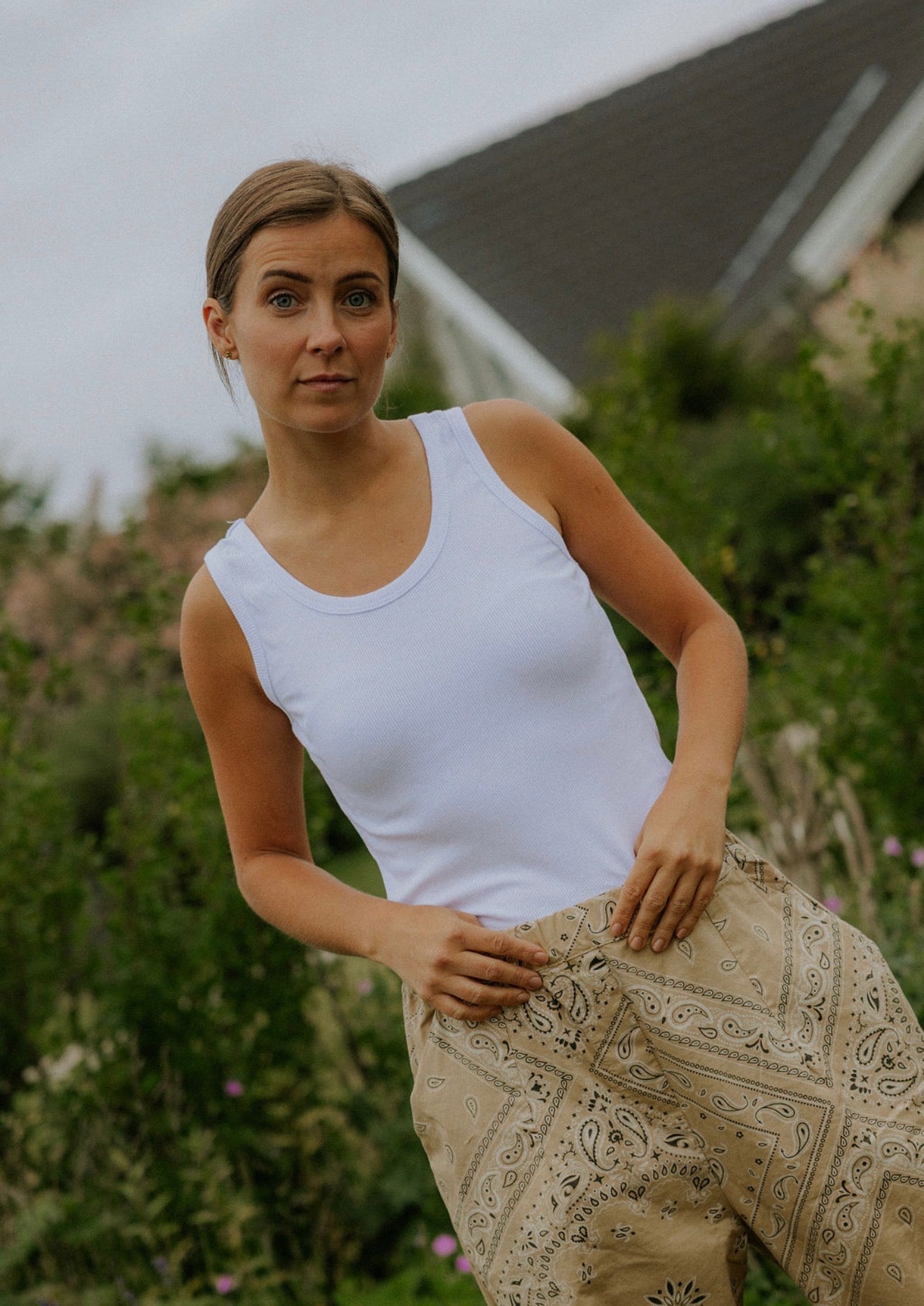 Everyday Basic Blus - Vit