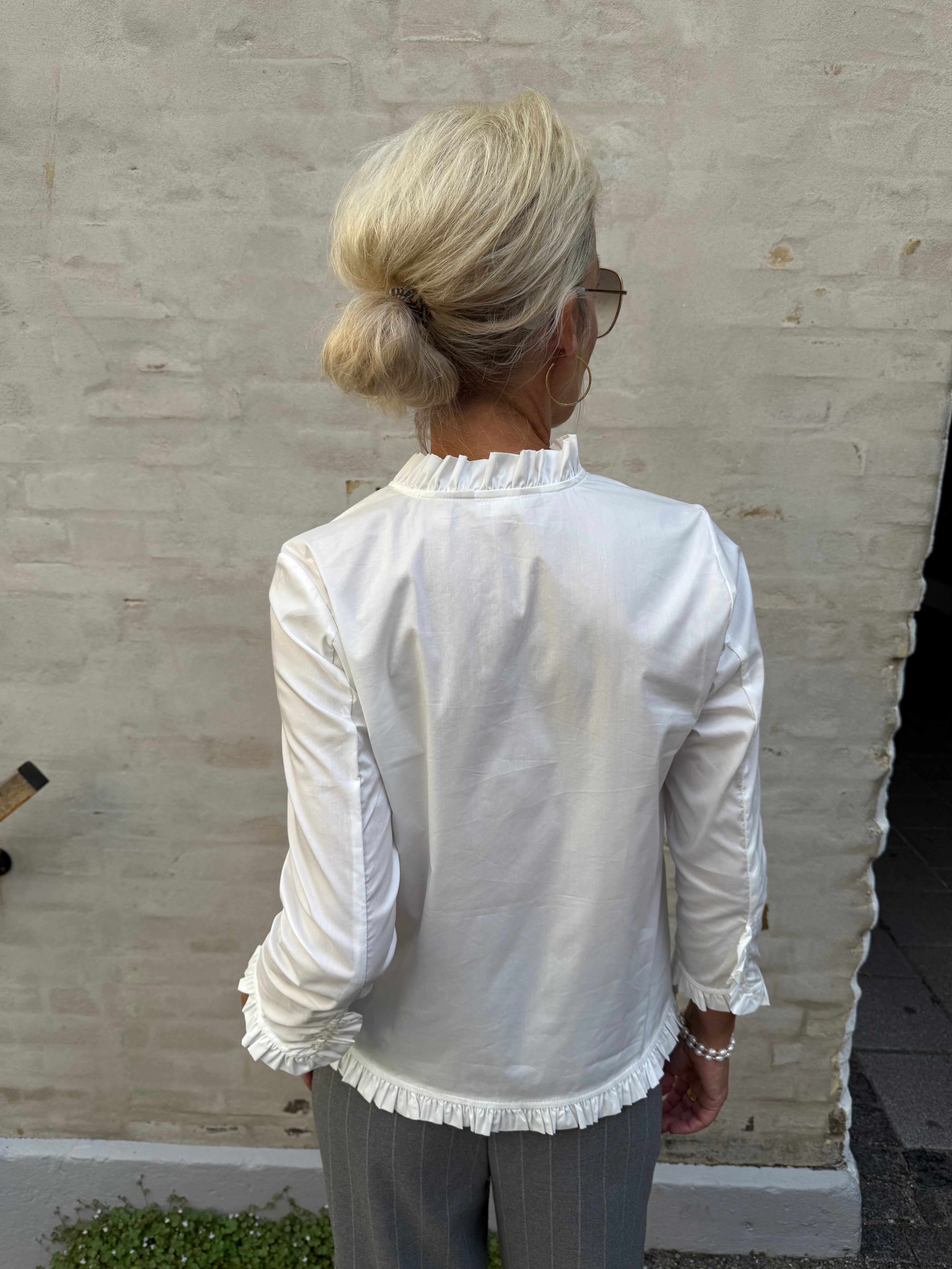 Kiea Antoinette Skjorta - Spring Gardenia