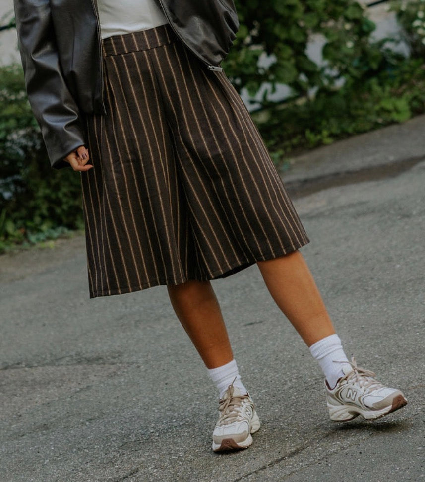 Peta Shorts - Coffee