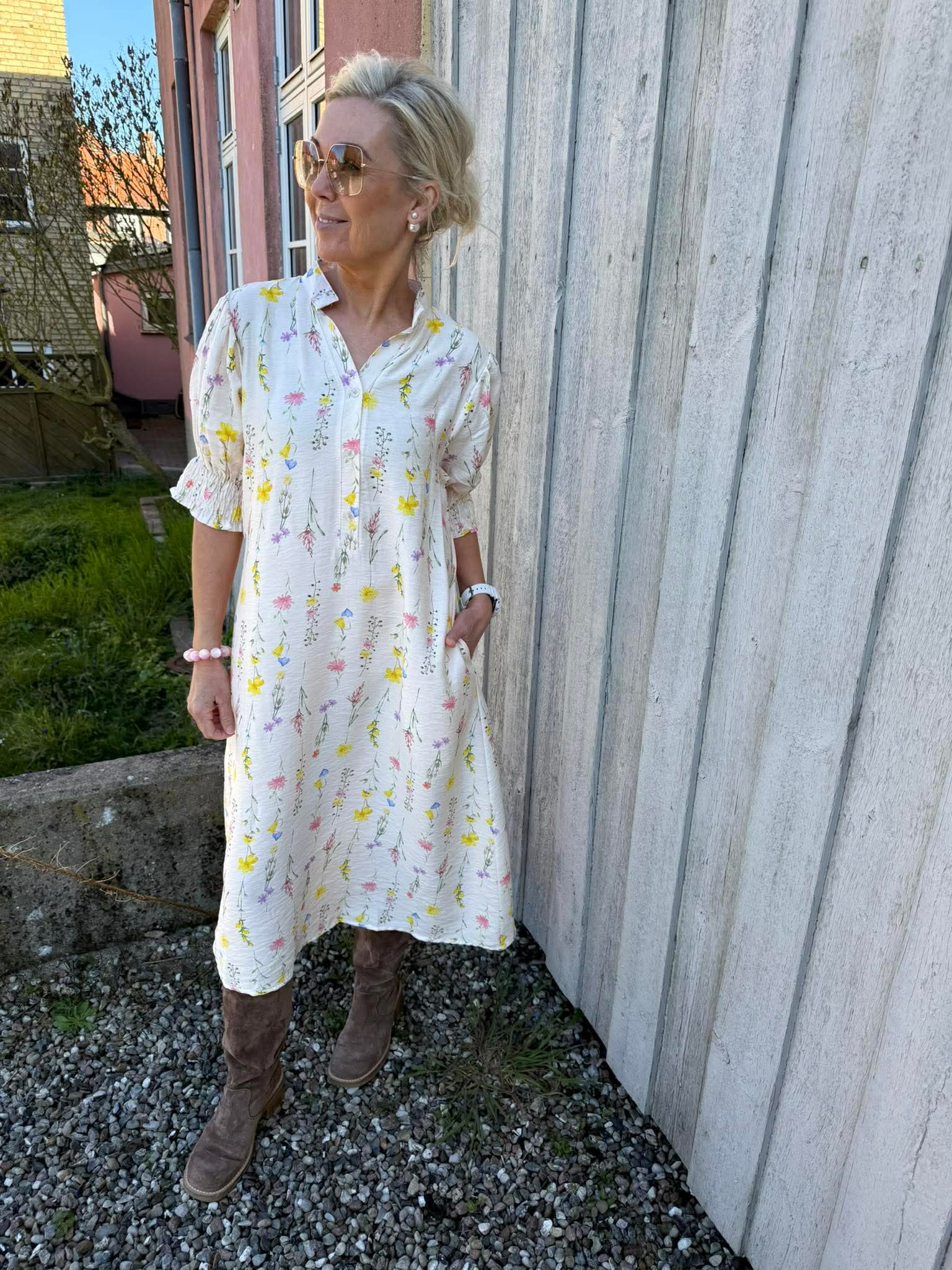 Lauren Dress - Beige