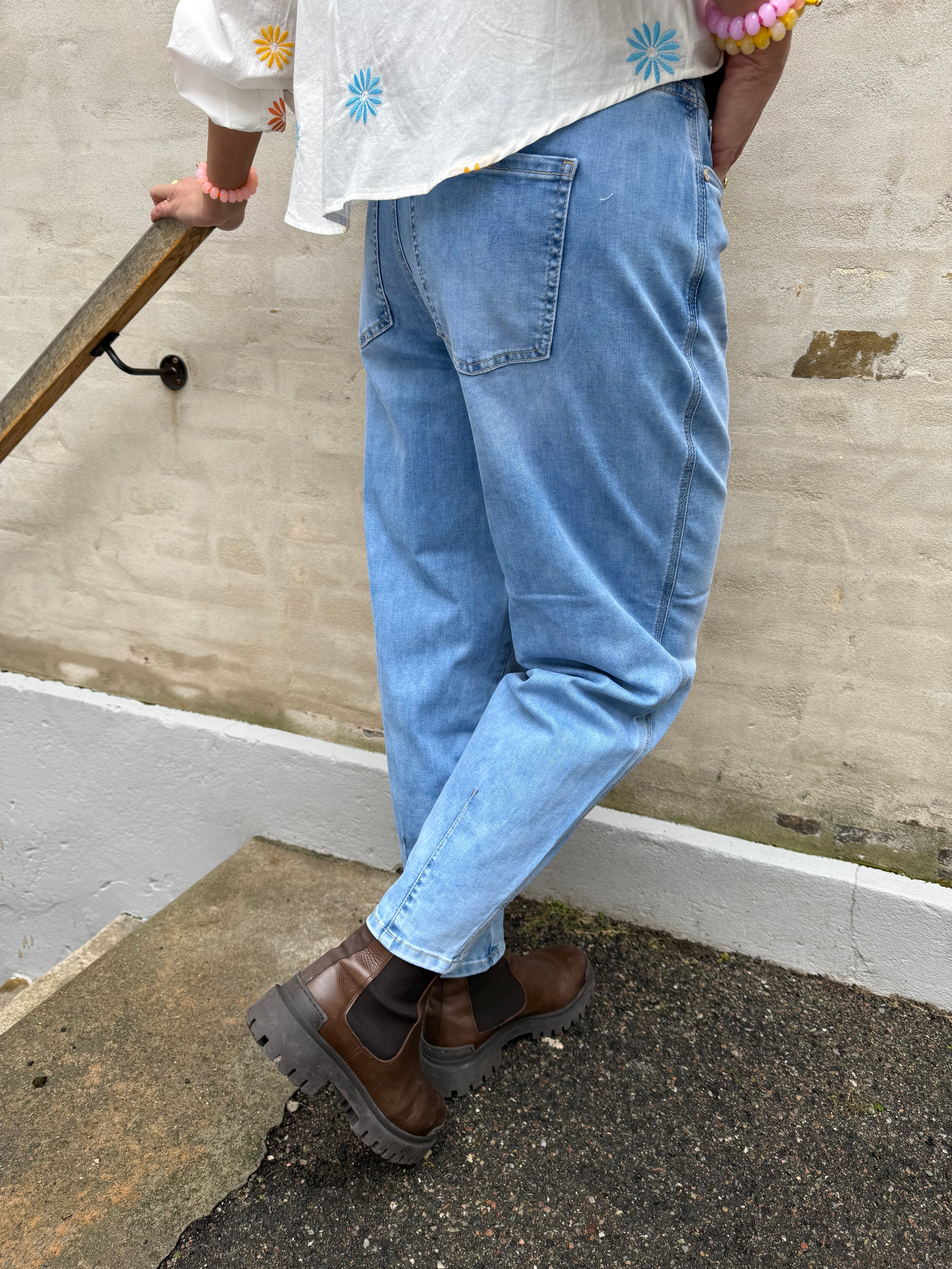 Karlie Barrel - Ljusblå tvättad