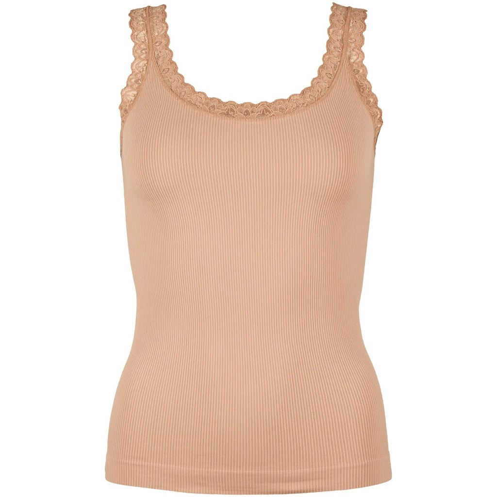 Frida Rib Top - Nudo