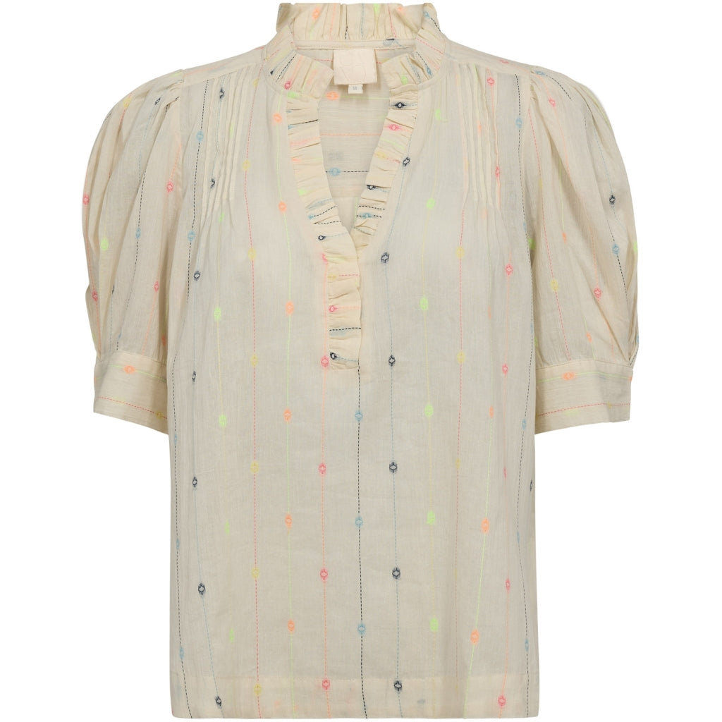 Amargo Lu Blouse - Multi Stripe