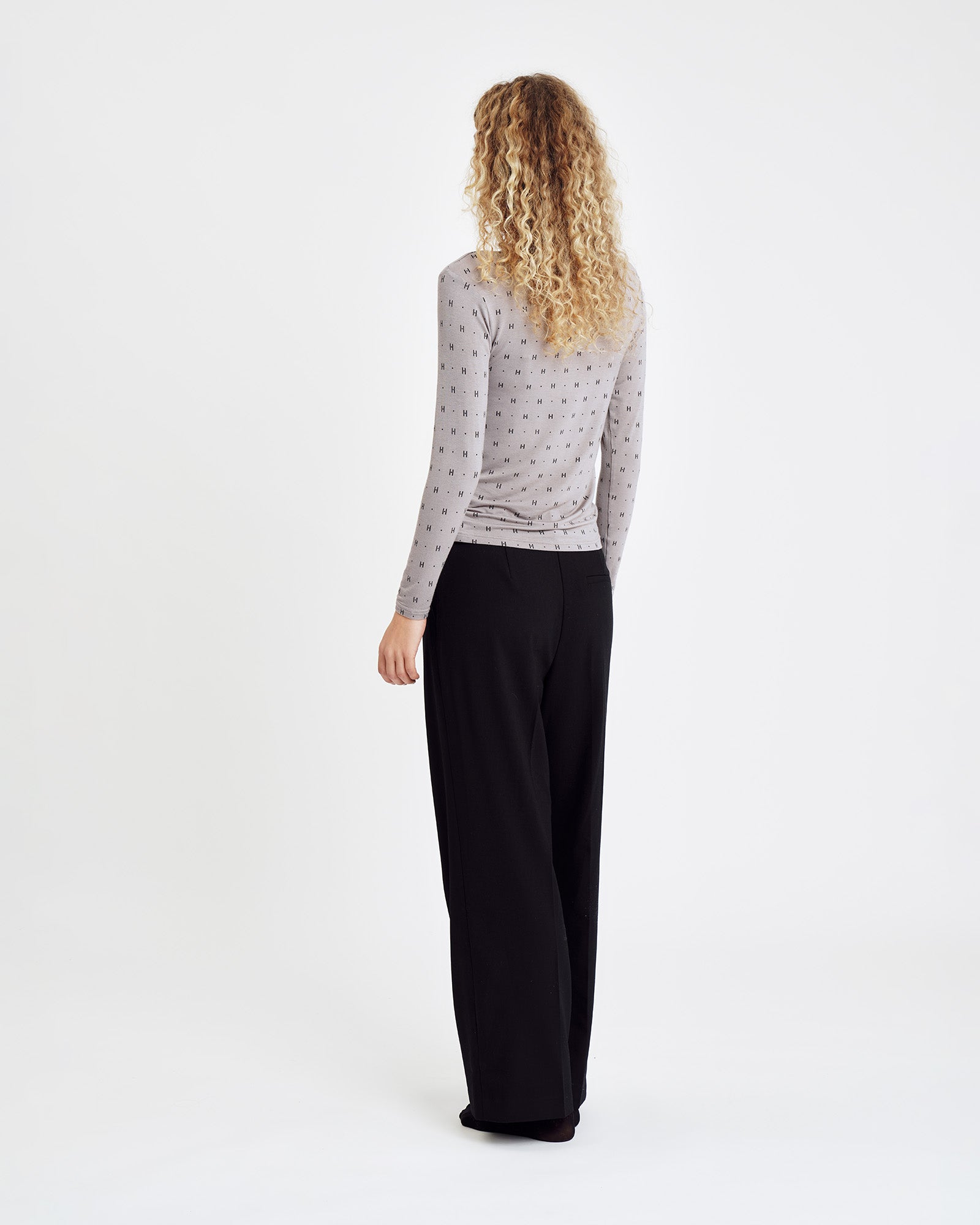 HTD tee l/s Cashmere Blend - Sand
