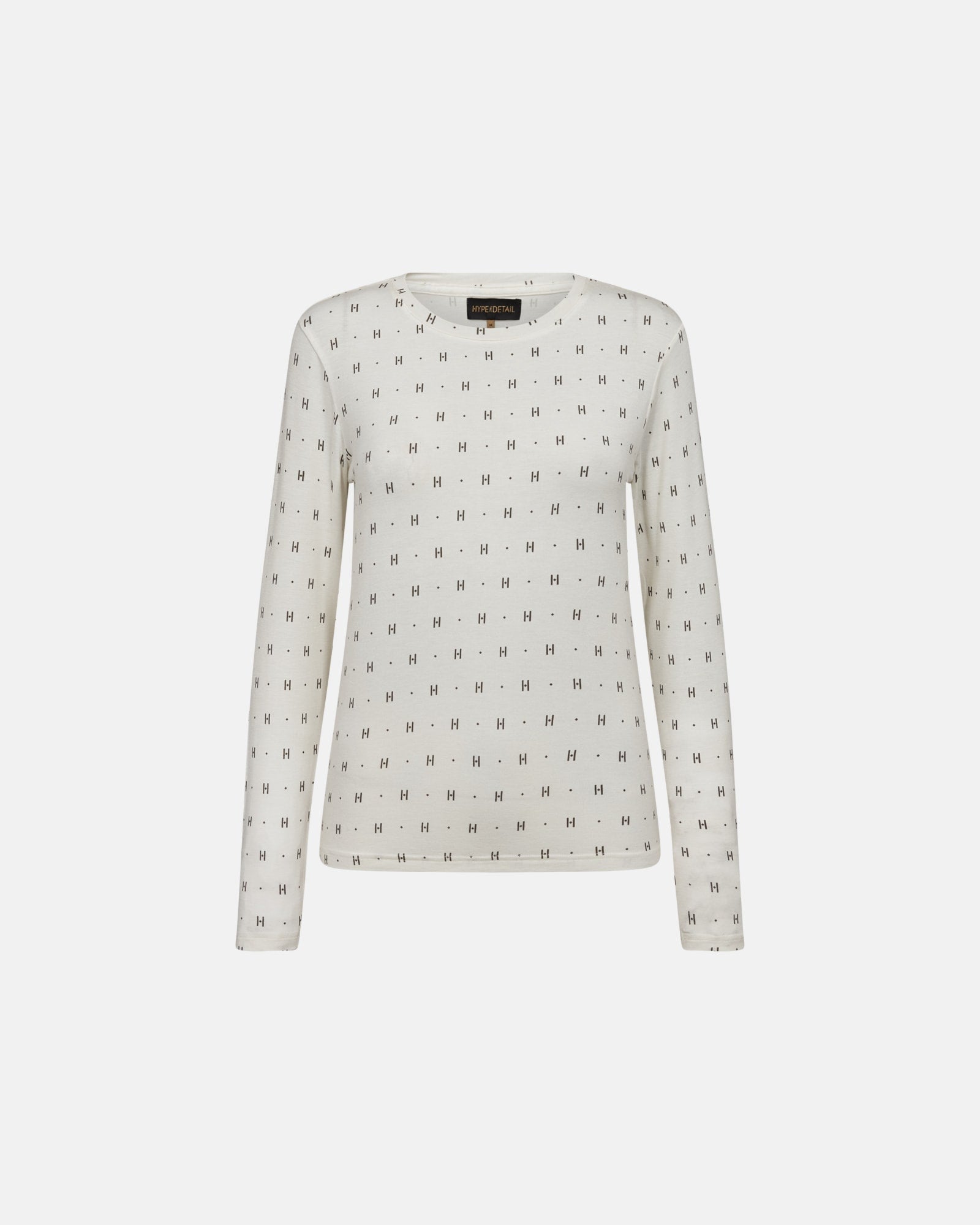 HTD tee l/s Cashmere Blend - White