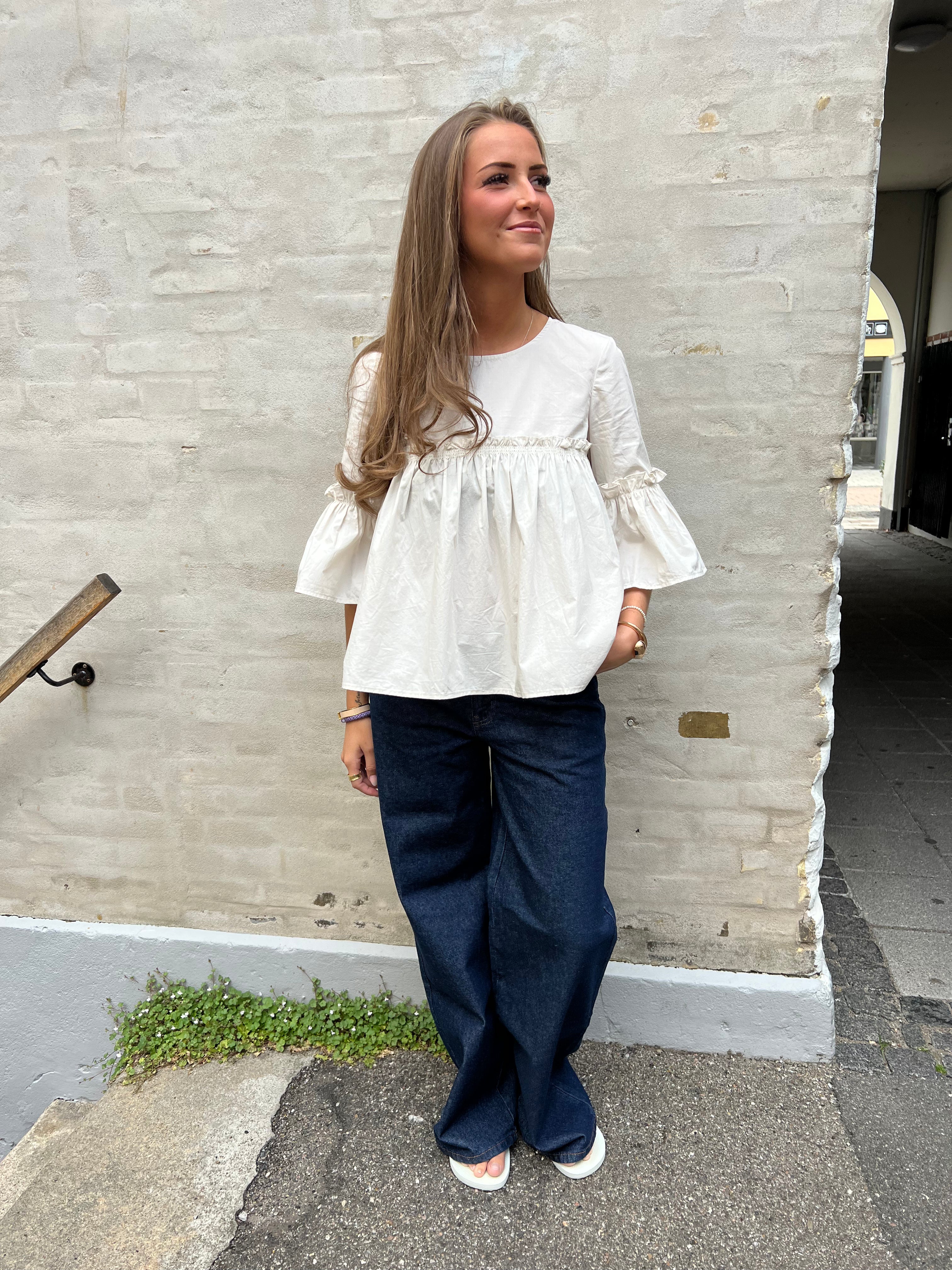 Jira Hope Top - Vit Sand