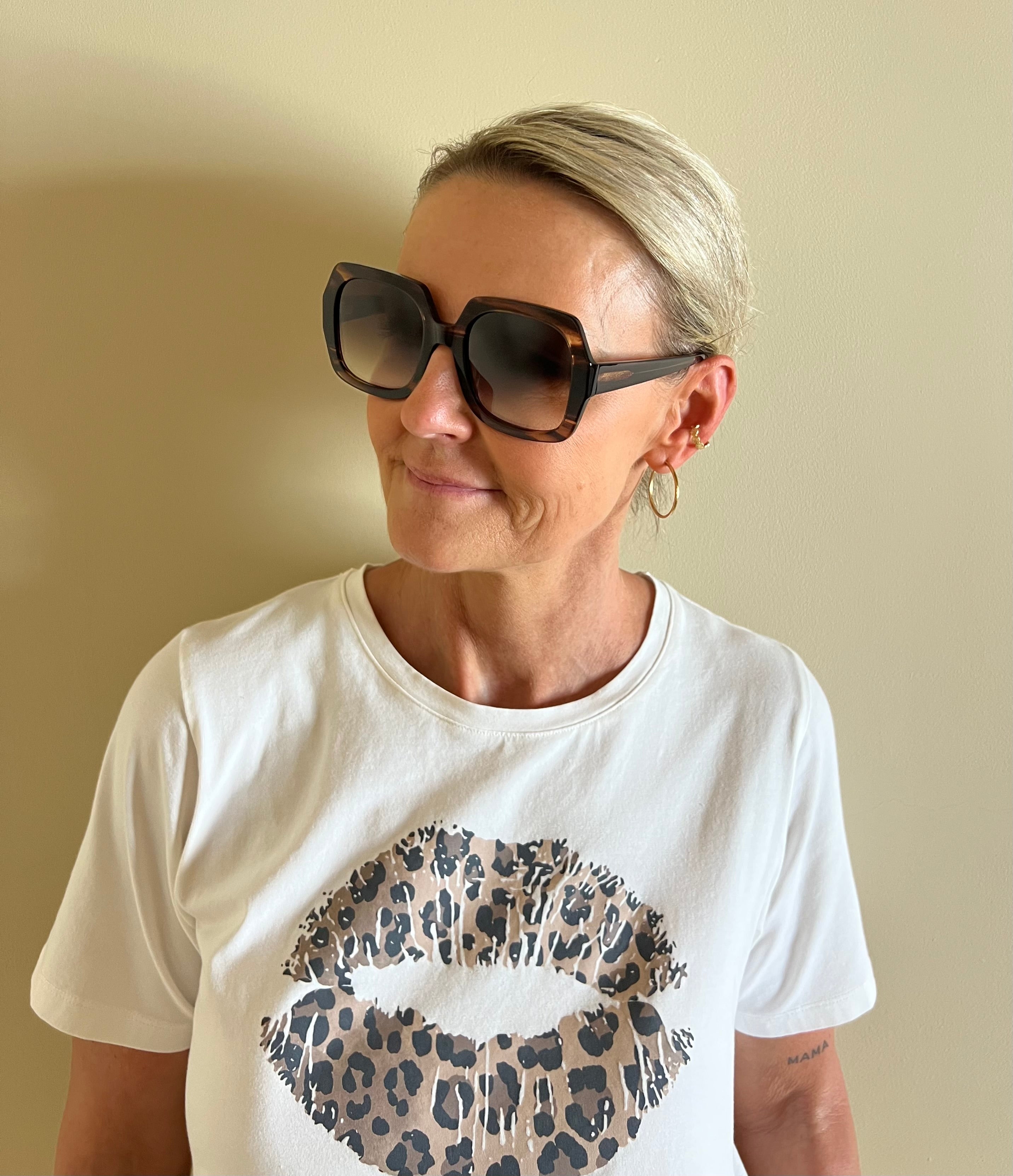 Chloe mörkbrun - Solglasögon