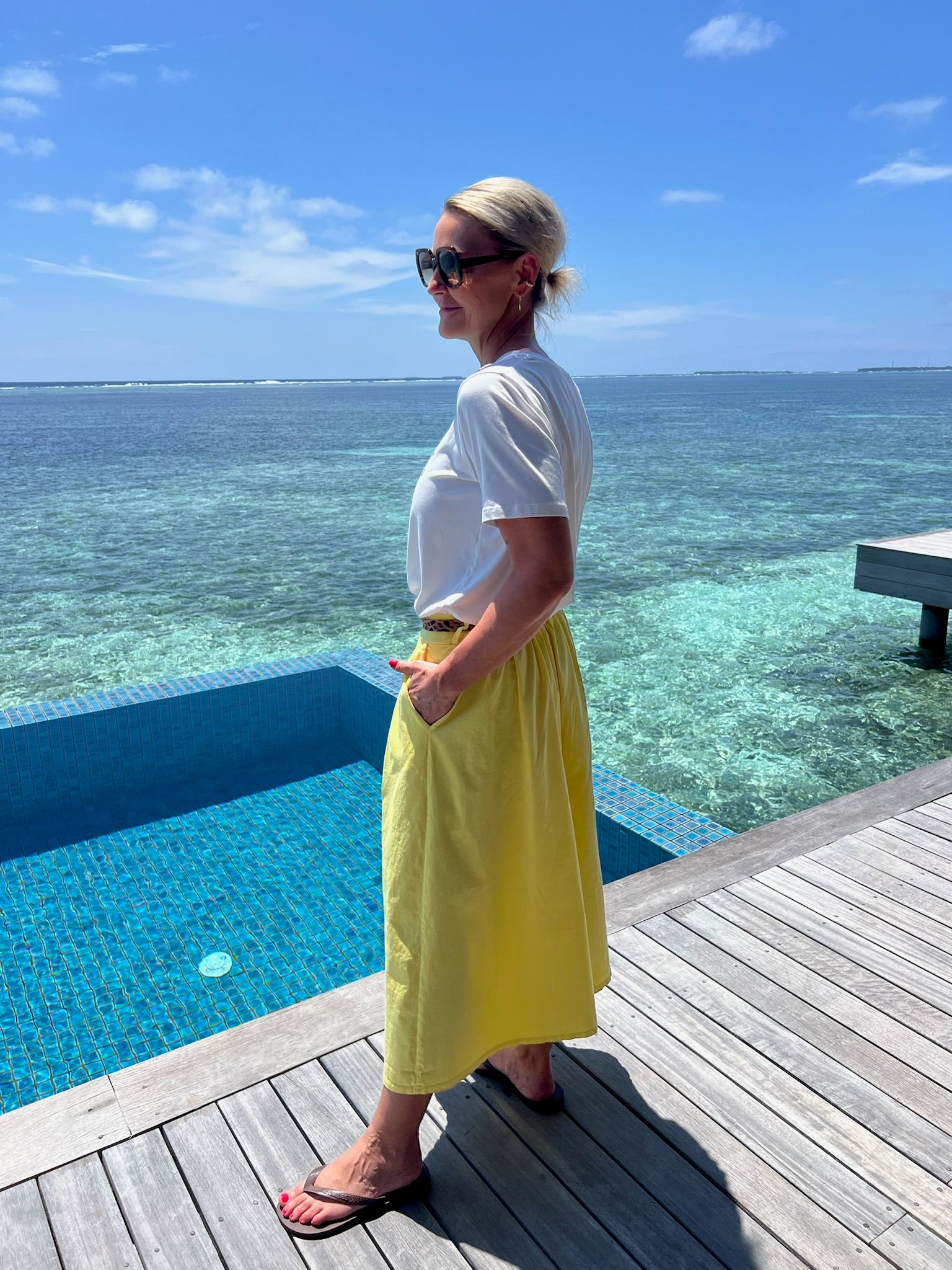 Chloe mörkbrun - Solglasögon