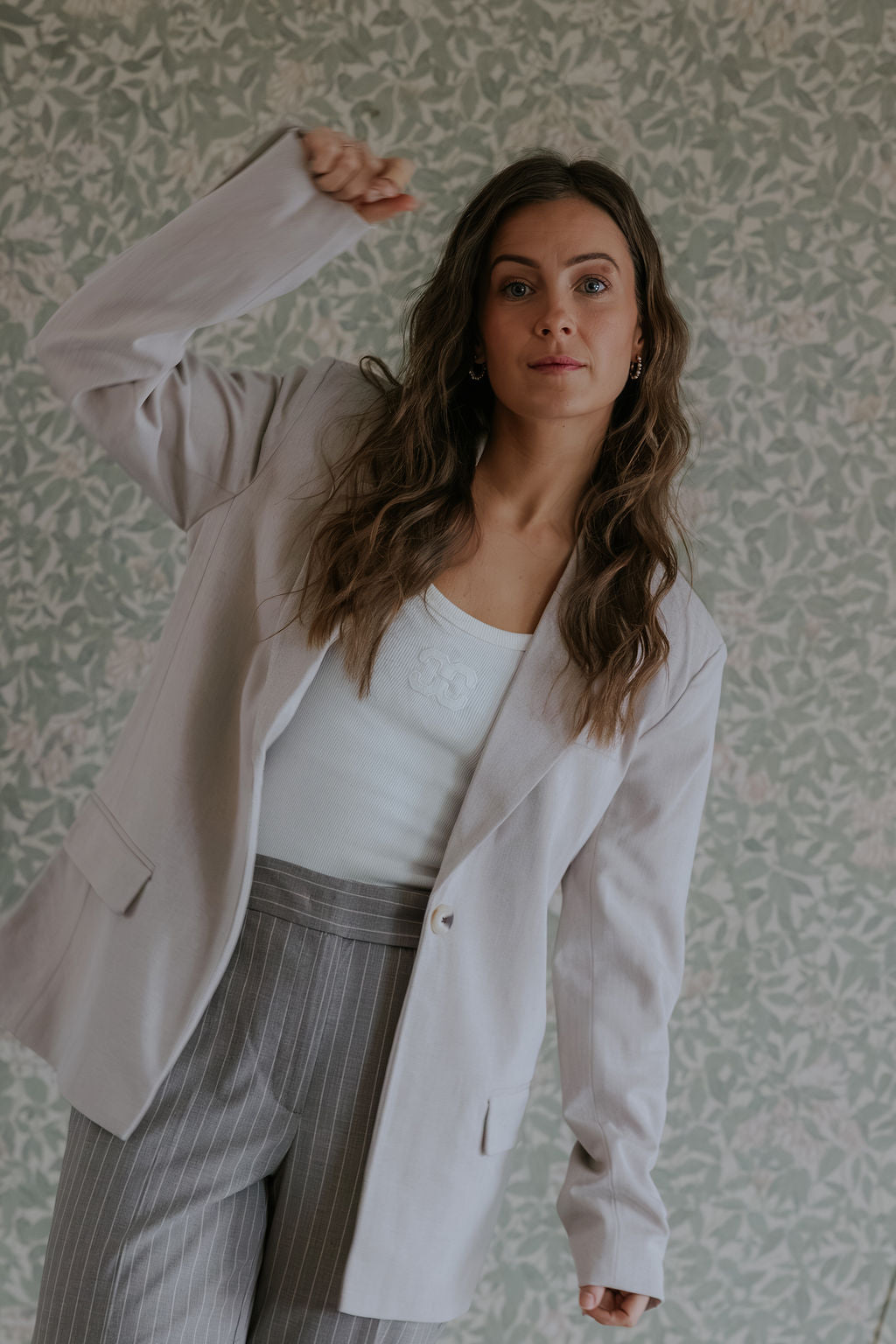 LISA LO BLAZER - Humus Melange