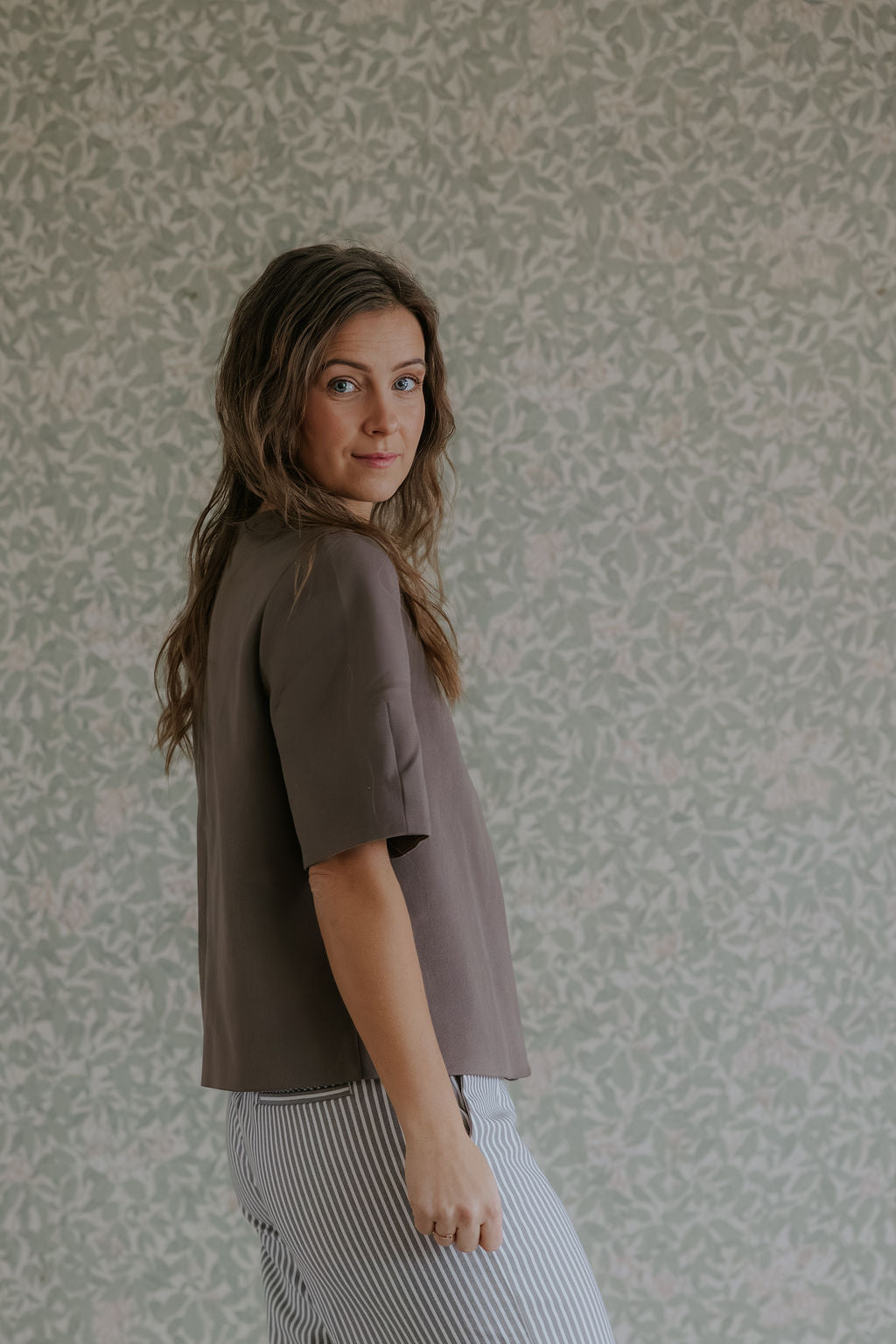 LISA S/S RE TOP - Morel