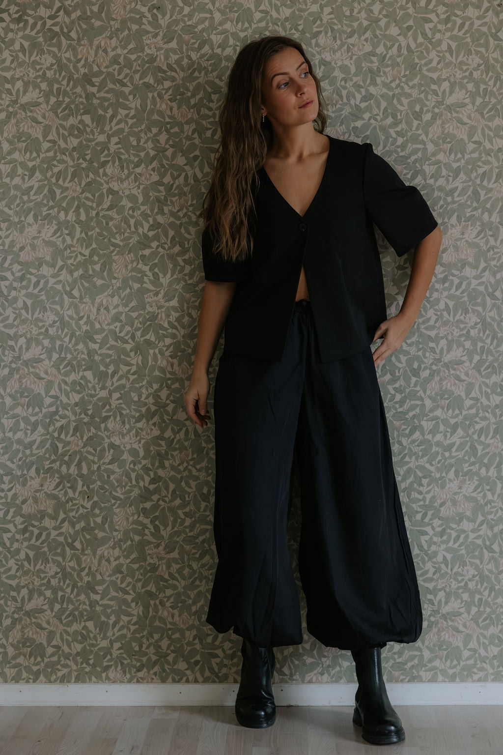 PALOMA LÖSA BYXA - Svart