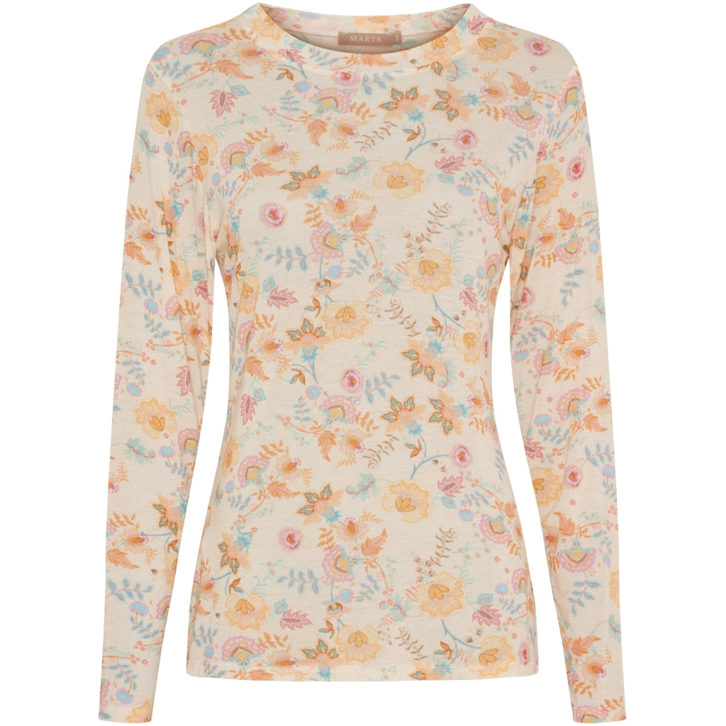 Elissa LS T-shirt - Beige