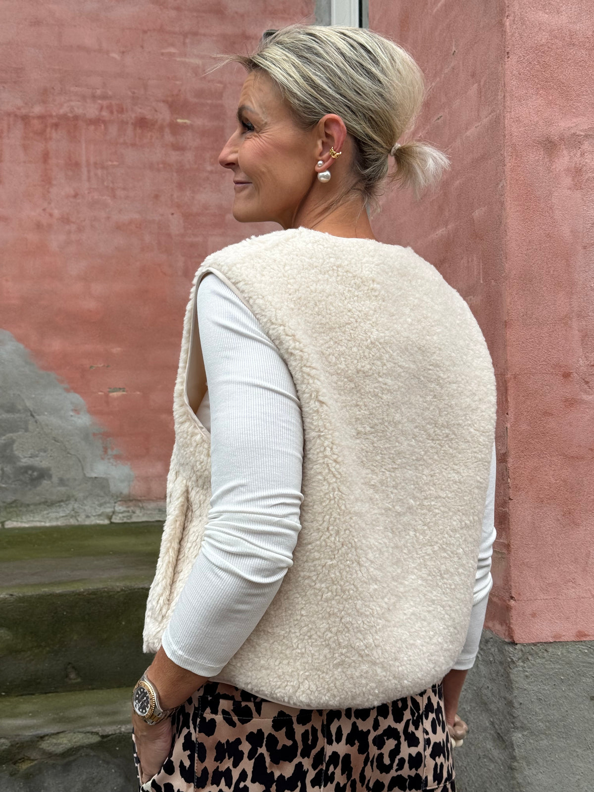 ELLA WAISTCOAT - Sandshell